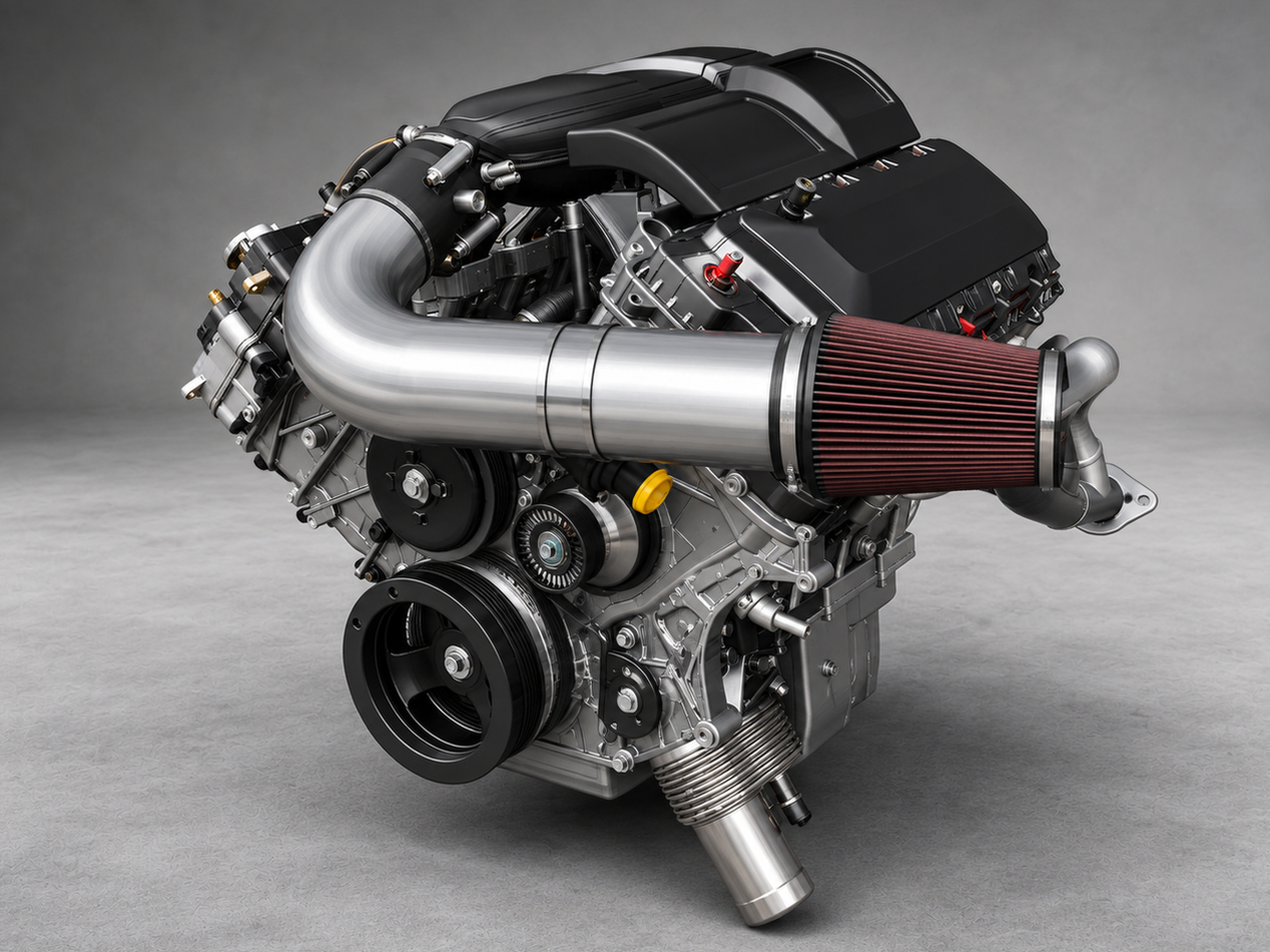 Chevrolet LS3 6.2 Small Block V8 Engine – Detailed 3D Print Model