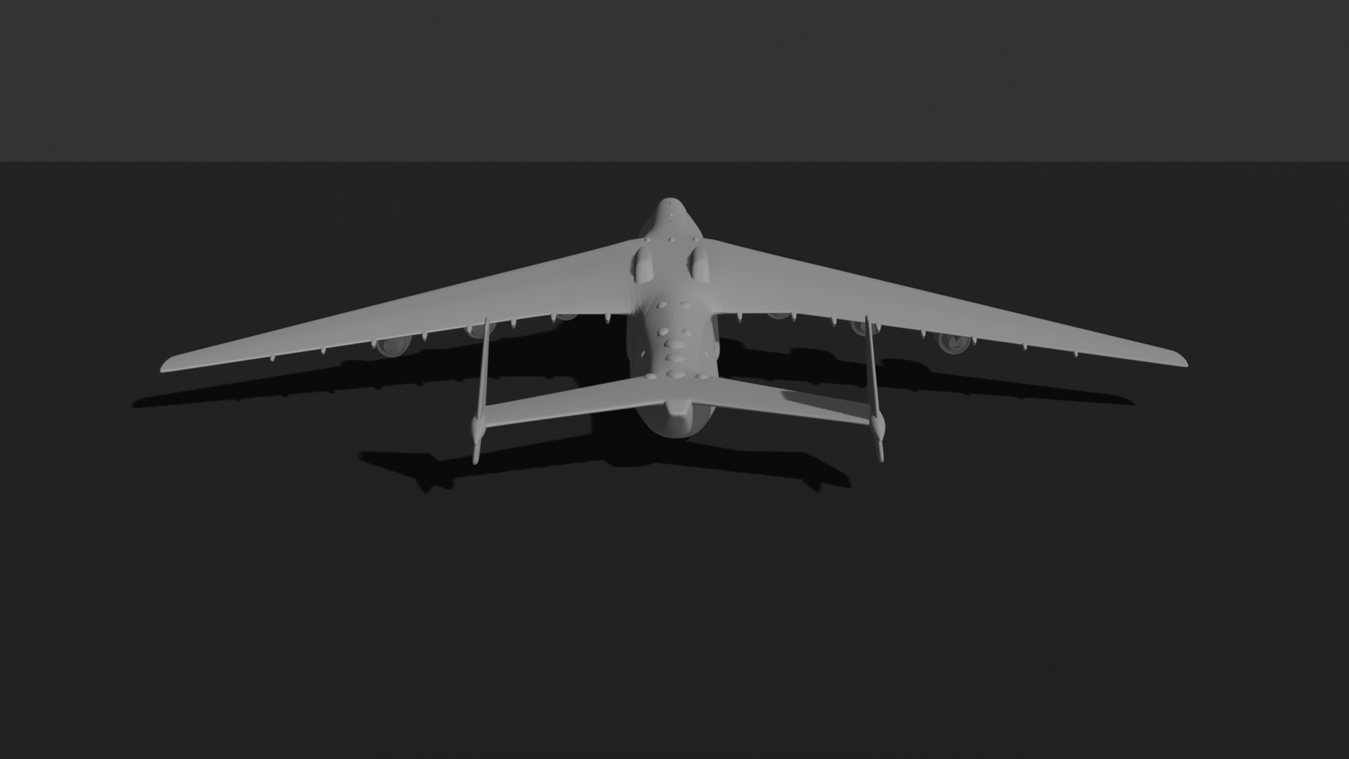Antonov An-225 Mriya – Soviet Strategic Cargo Aircraft STL 3D Print Model