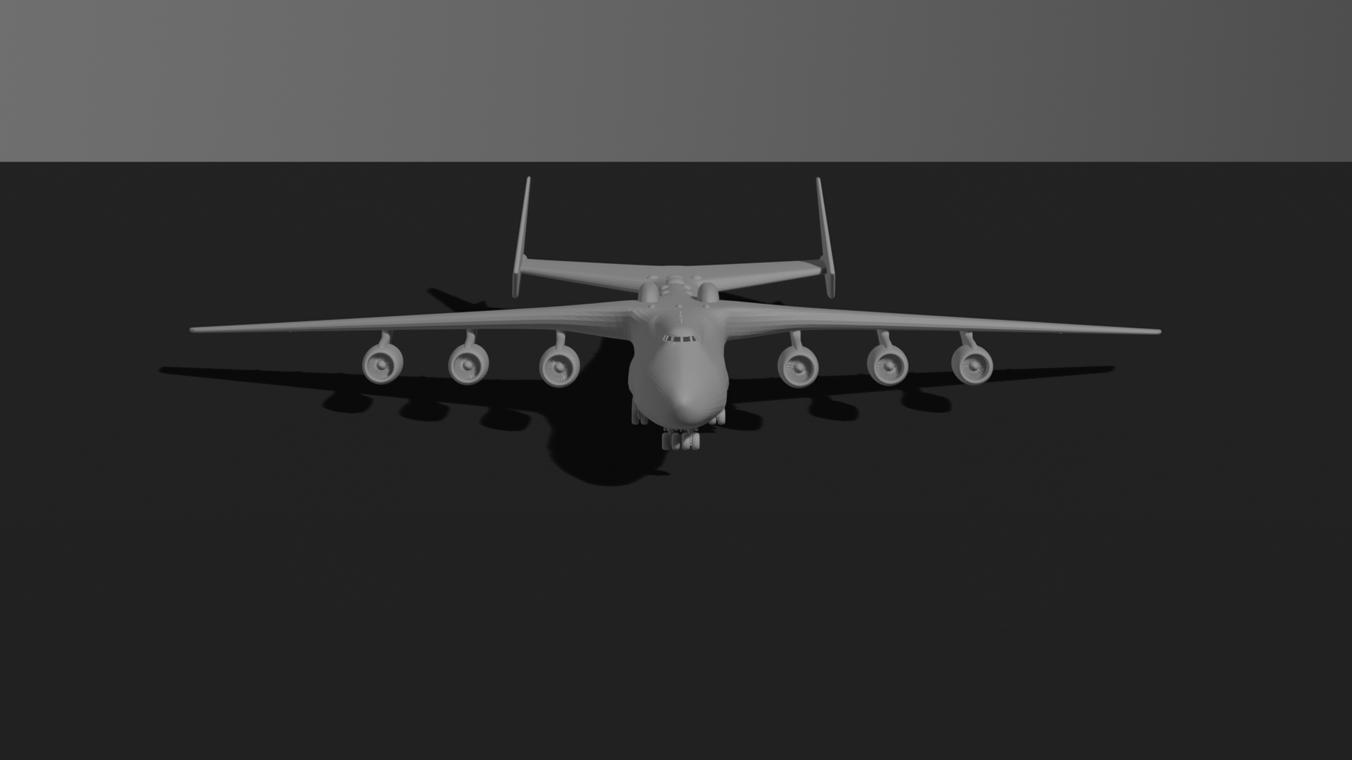 Antonov An-225 Mriya – Soviet Strategic Cargo Aircraft STL 3D Print Model