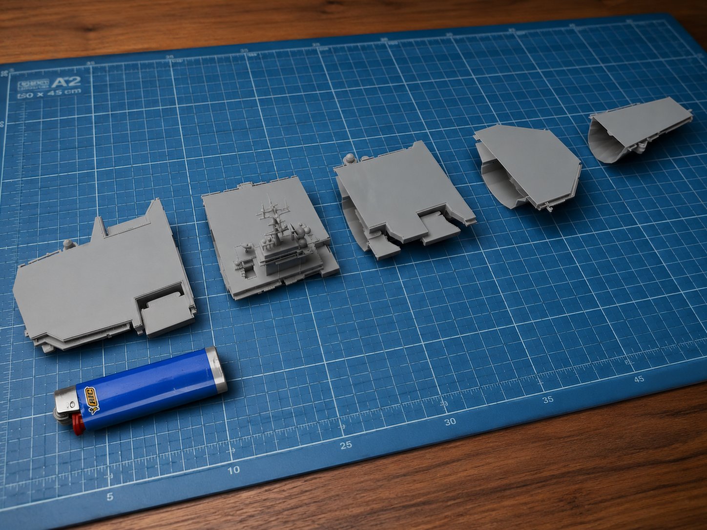 USS Dwight D. Eisenhower CVN-69 Carrier STL 3D Print Model