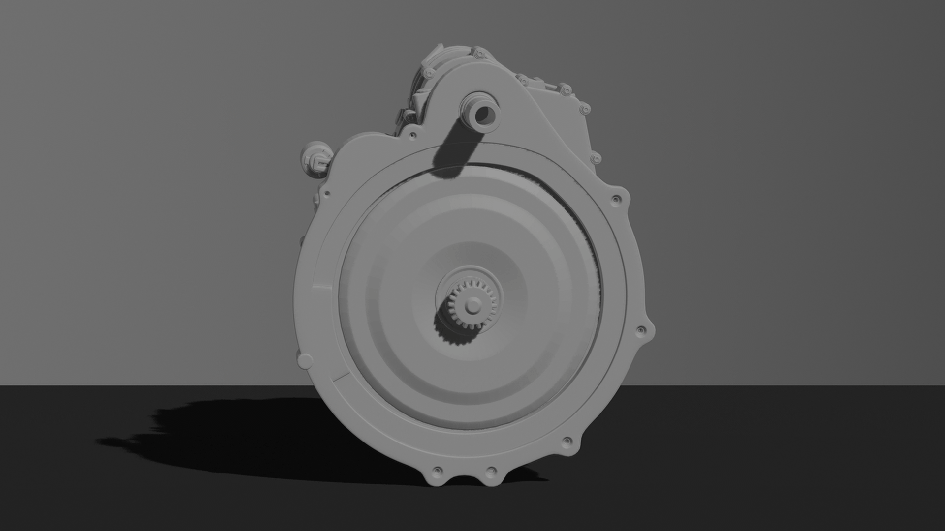 Allison 1000 6-Speed Transmission STL 3D Print Model