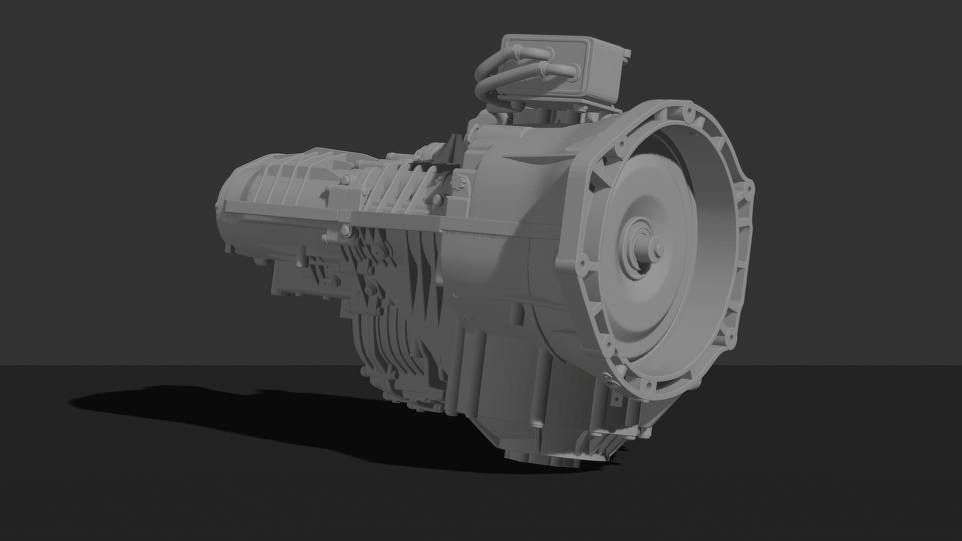 ZF 8HP 8-Speed Automatic Transmission STL 3D Print Model
