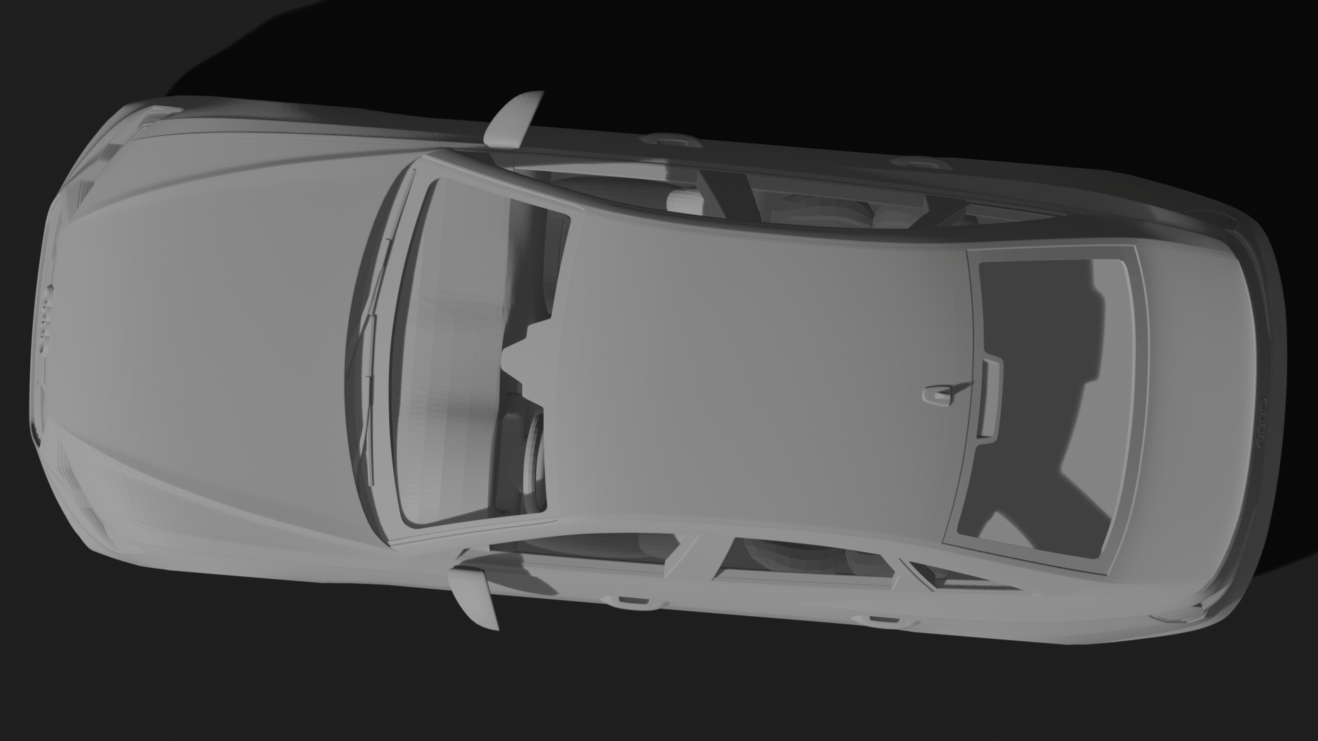 Audi S6 2020 STL 3D Print Model