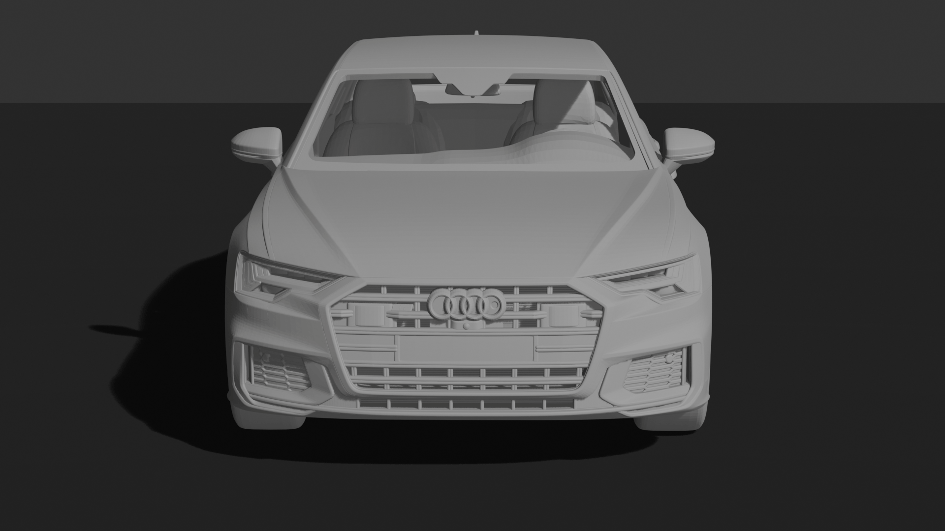 Audi S6 2020 STL 3D Print Model
