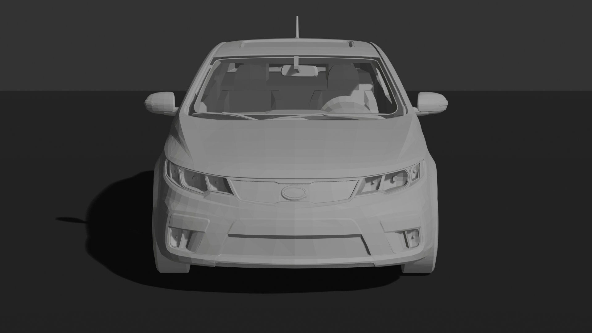 Kia Forte Koup 2010 STL 3D Print Model