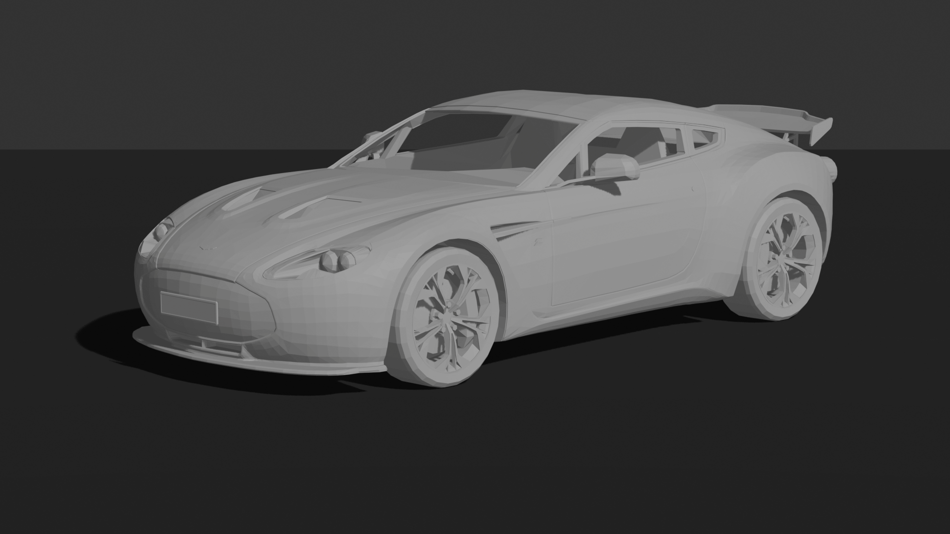 Aston Martin V12 Zagato 2013 STL 3D Print Model