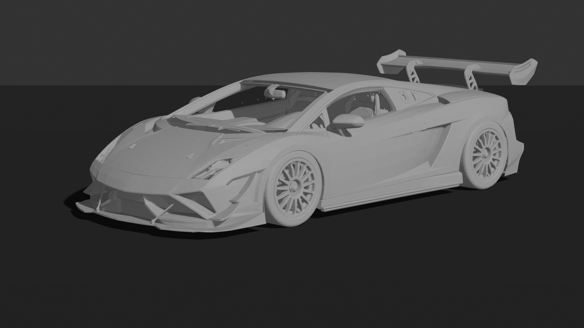 Lamborghini Gallardo LP570-4 Super Trofeo 2013 STL 3D Print Model