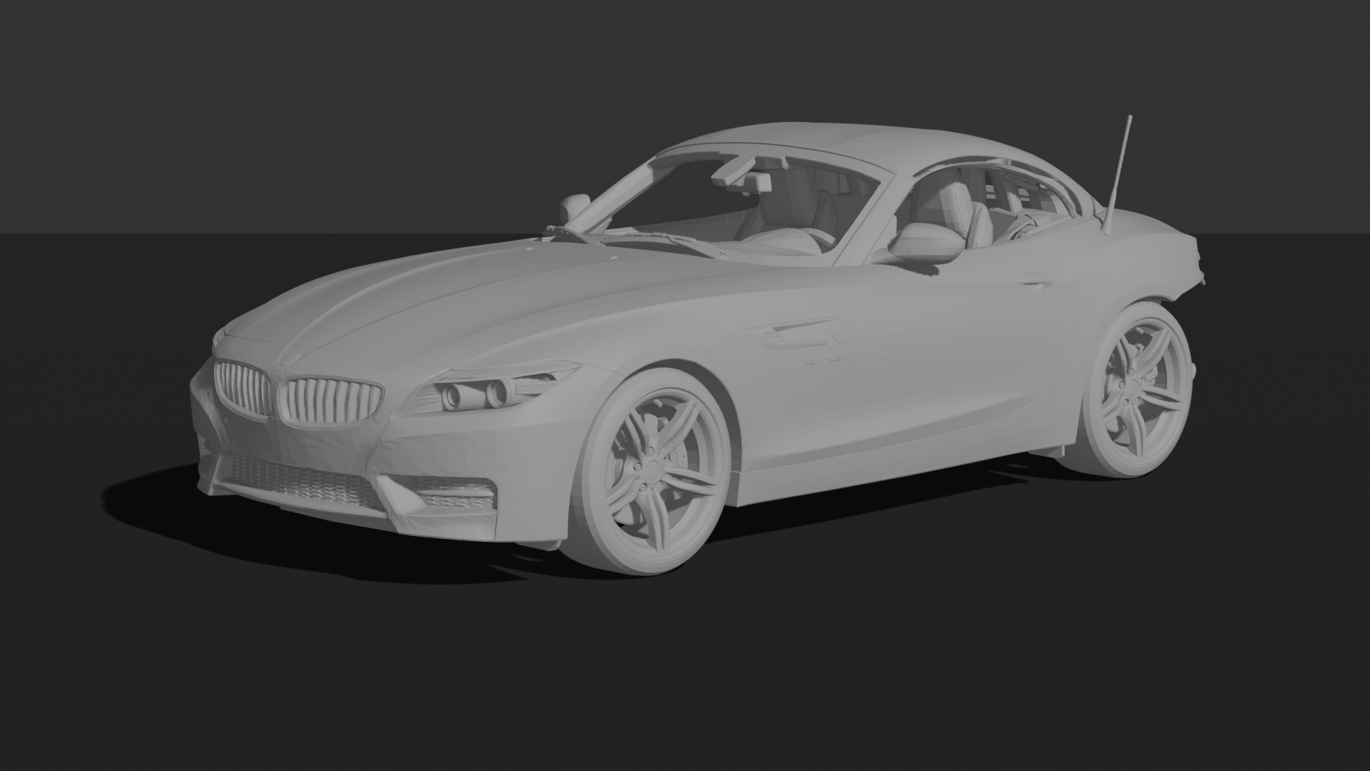 BMW Z4 sDrive35is 2014 STL 3D Print Model
