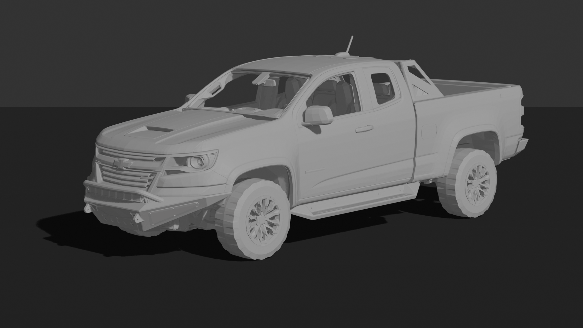 Chevrolet Colorado 2015 Addictive Desert Designs STL 3D Print Model