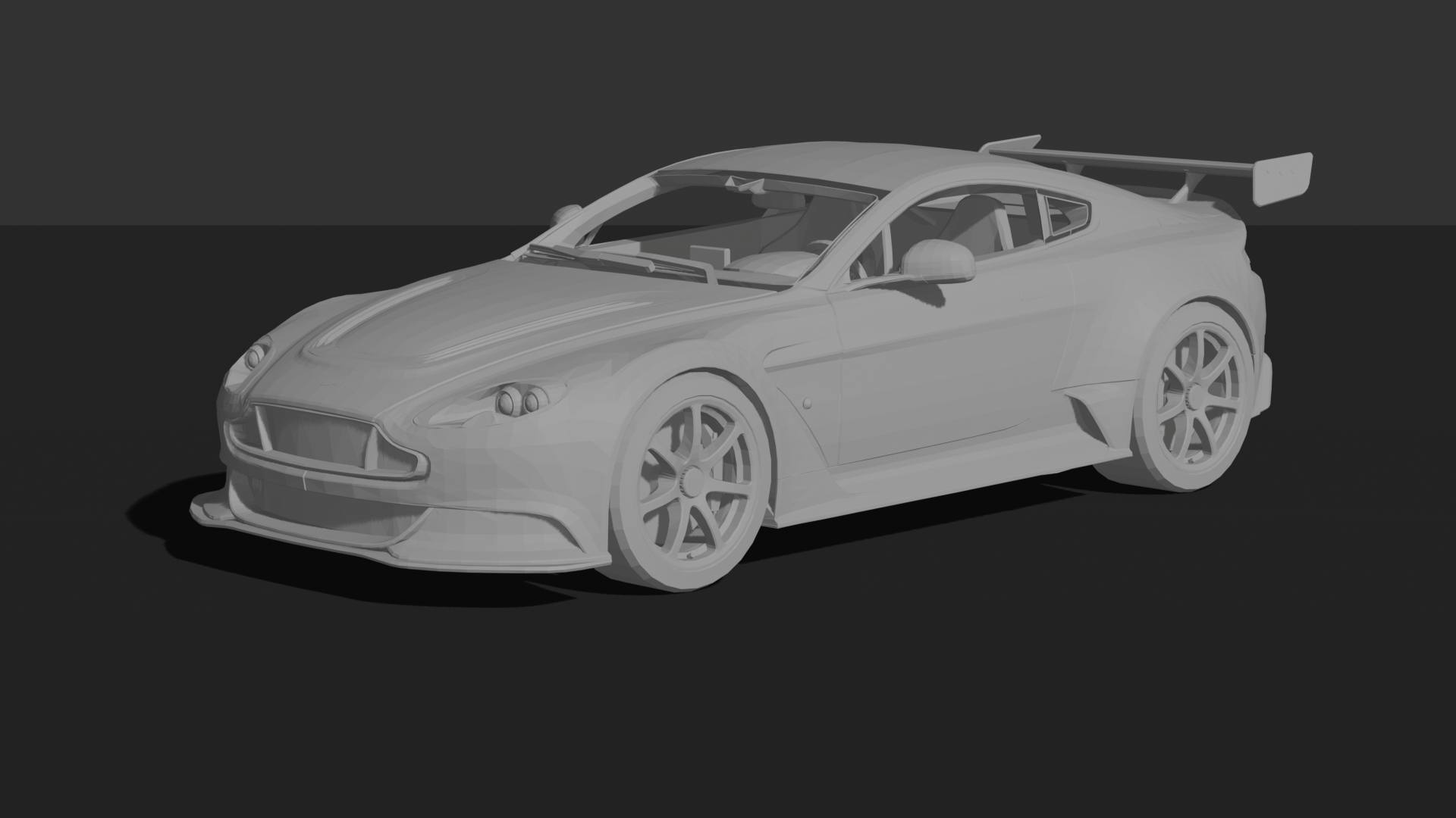 Aston Martin Vantage GT12 2015 STL 3D Print Model