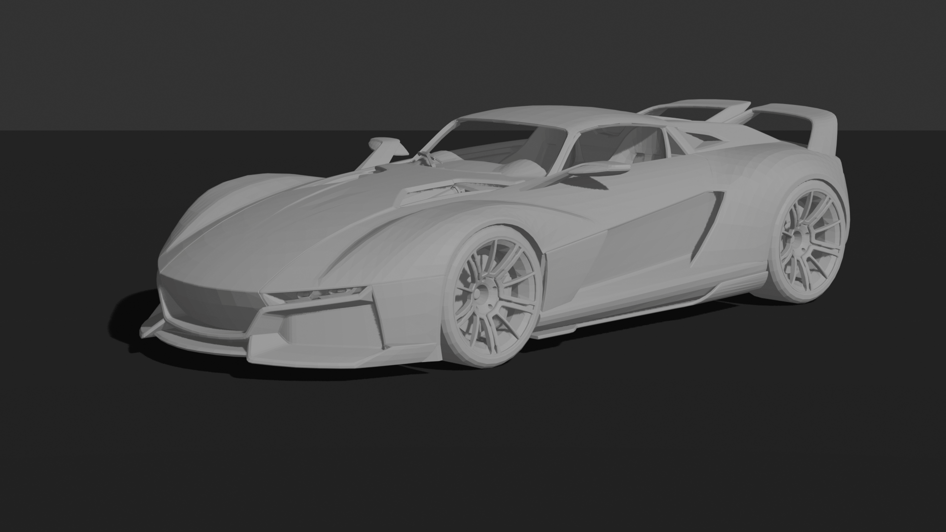 Rezvani Beast X 2016 STL 3D Print Model