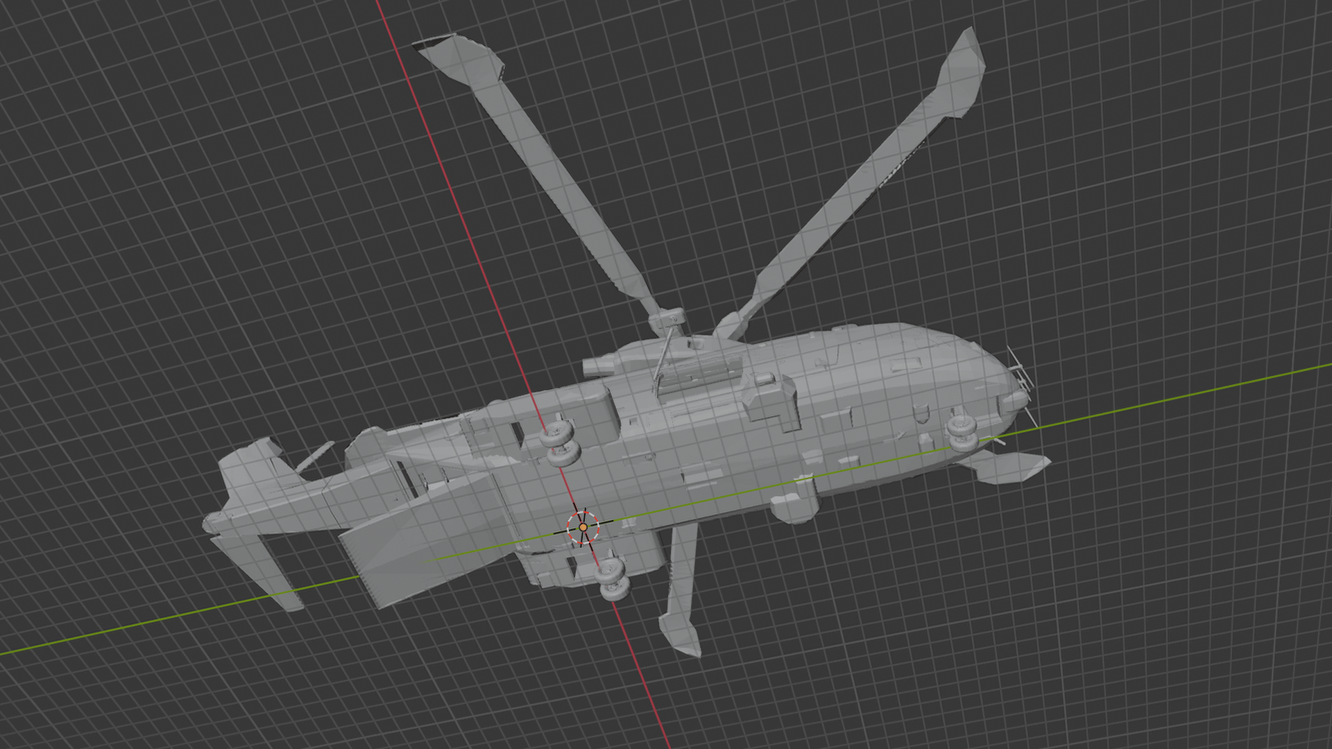 AgustaWestland AW101 Royal Navy STL 3D Print Model