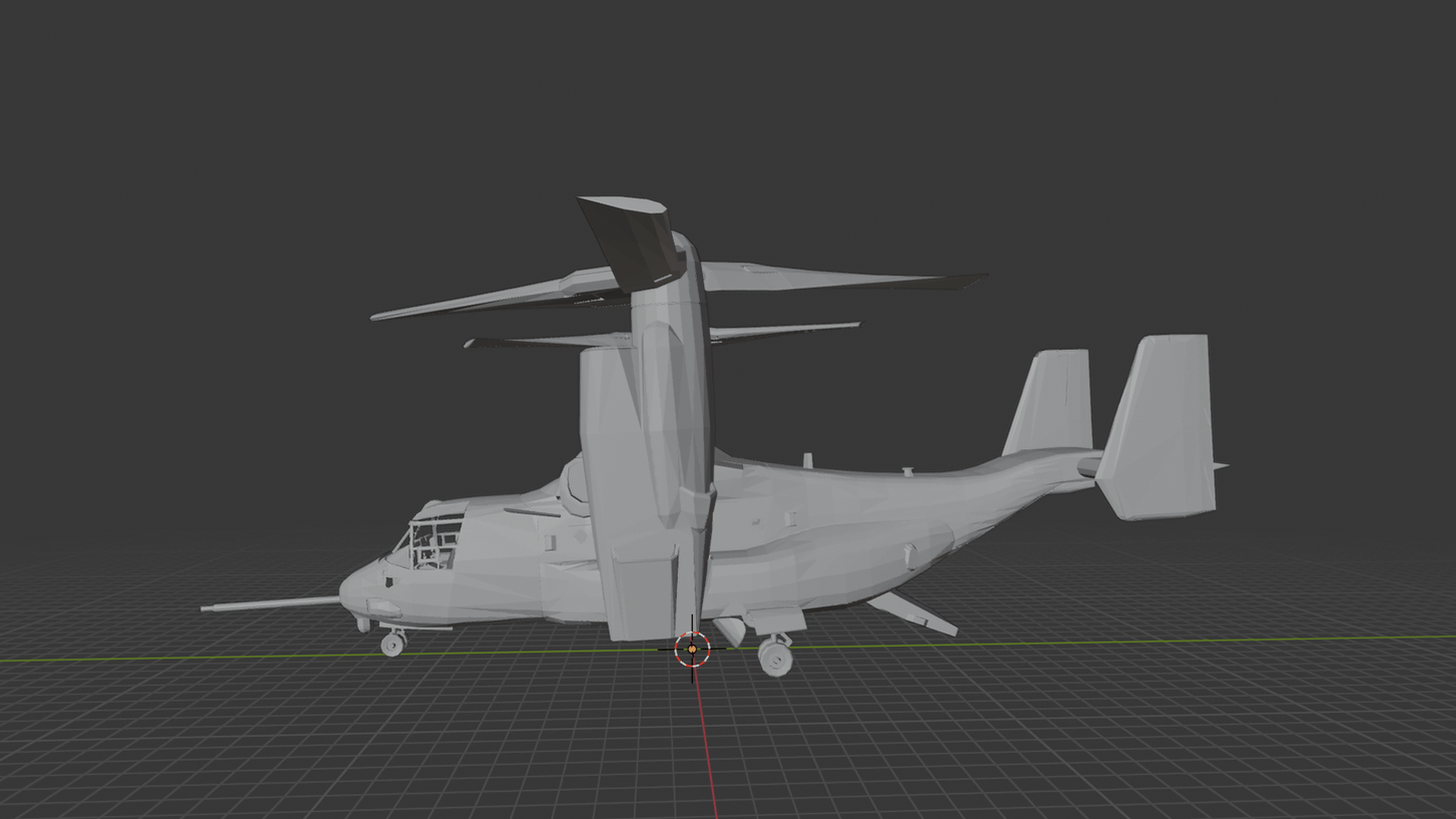 Bell Boeing V-22 Osprey Tiltrotor STL 3D Print Model