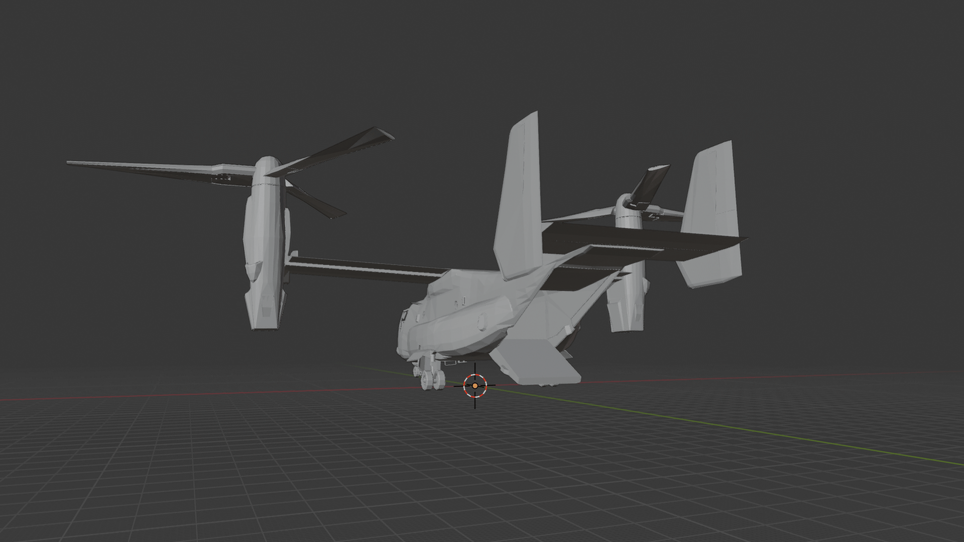 Bell Boeing V-22 Osprey Tiltrotor STL 3D Print Model