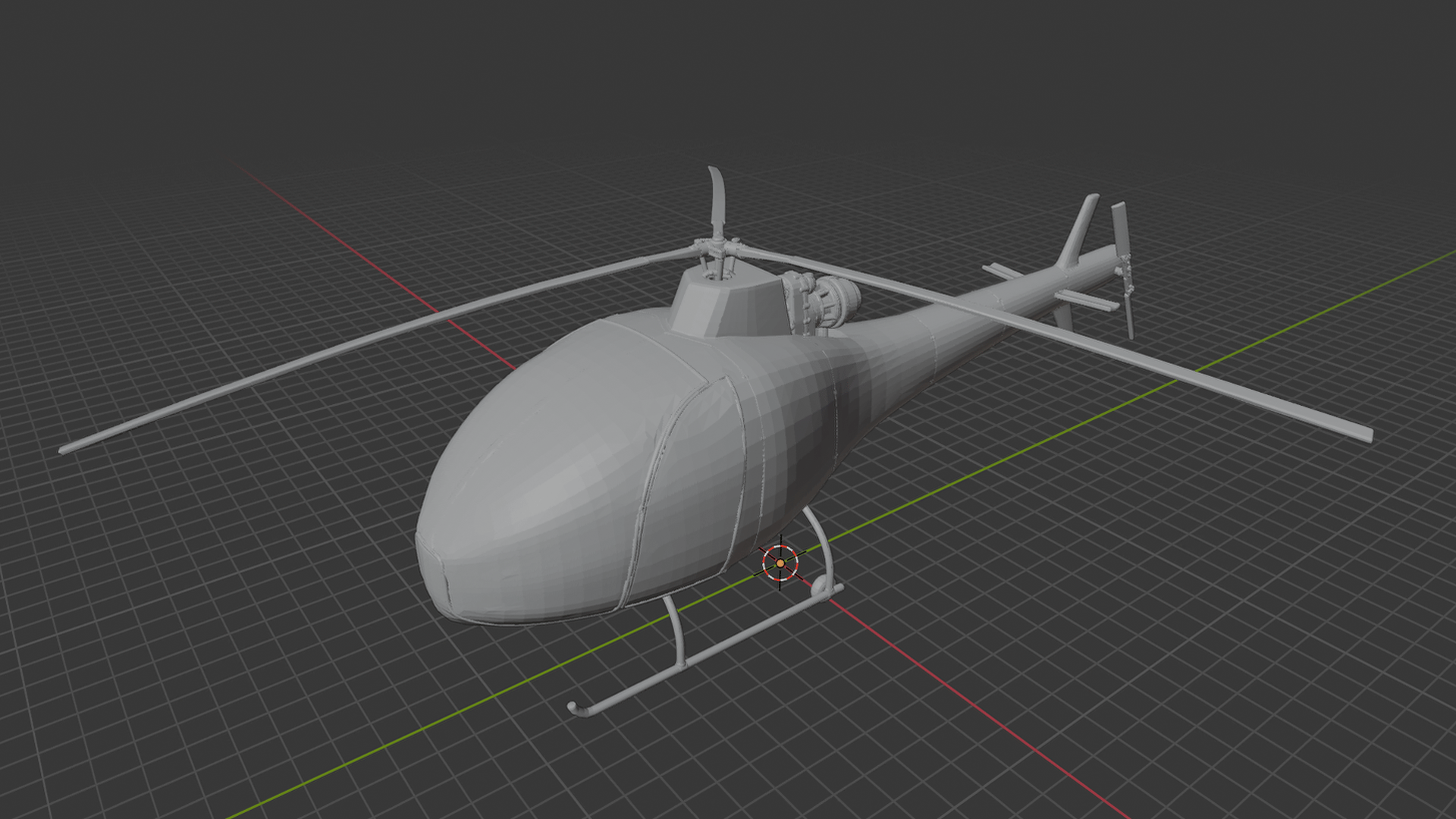 HAD Aeronautics Helineo Helicopter STL 3D Print Model