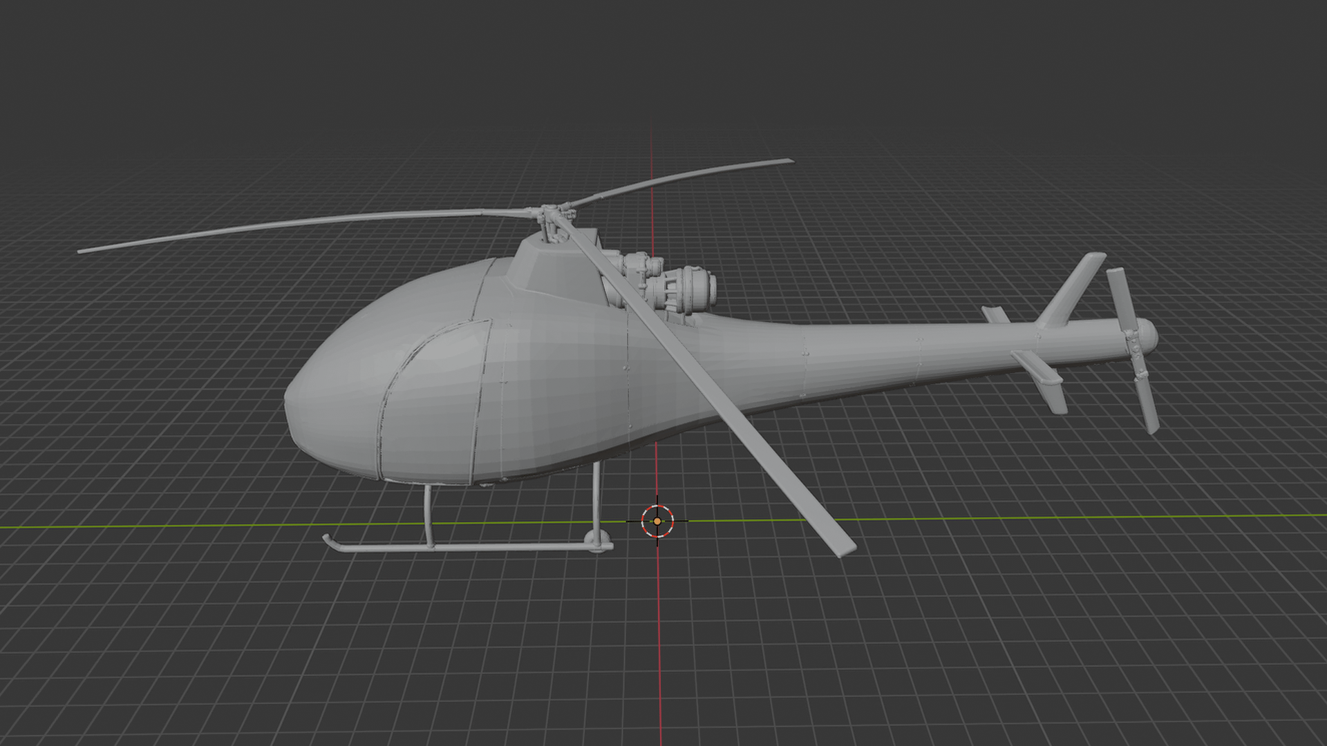 HAD Aeronautics Helineo Helicopter STL 3D Print Model