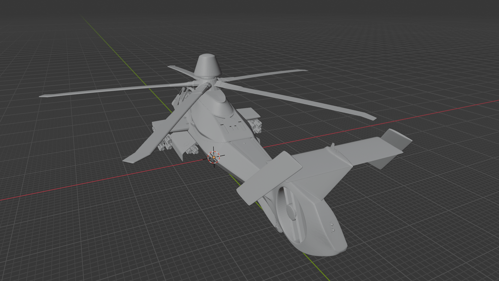 Boeing-Sikorsky RAH-66 Comanche STL 3D Print Model