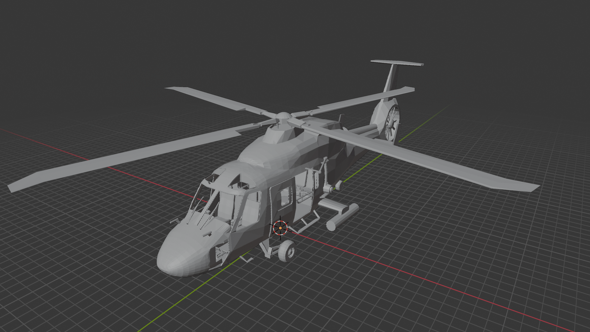 Kamov Ka-60 Kasatka Helicopter STL 3D Print Model