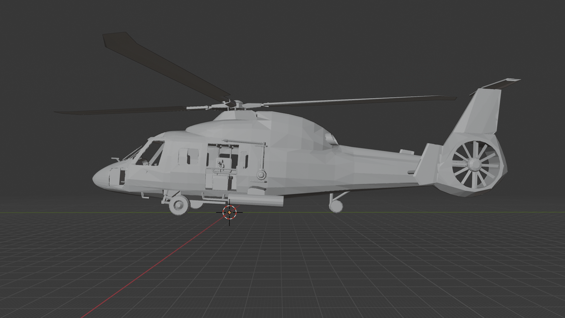 Kamov Ka-60 Kasatka Helicopter STL 3D Print Model