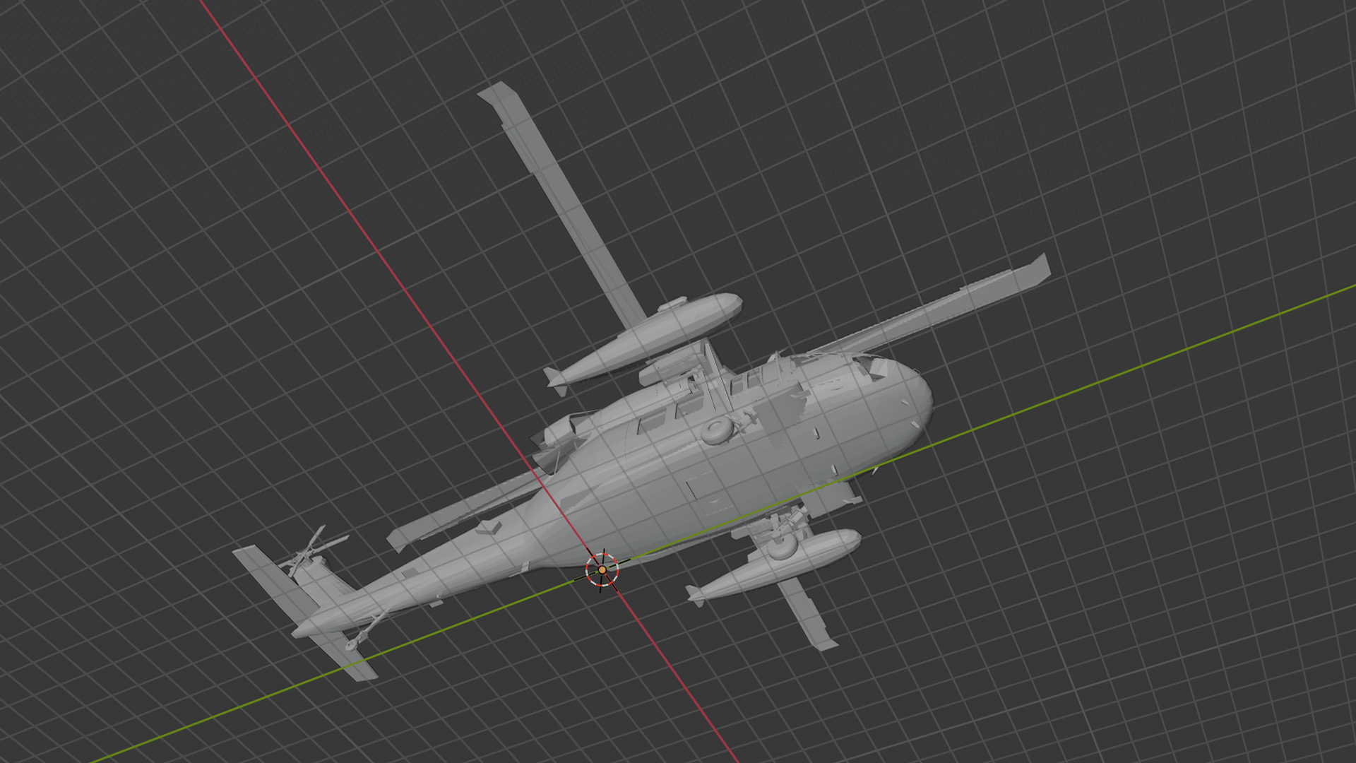 Sikorsky UH-60M Black Hawk Helicopter STL 3D Print Model