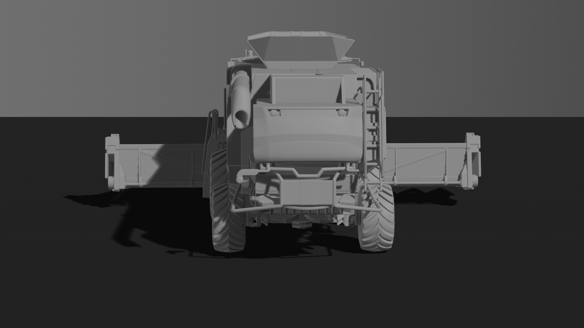 Case IH Axial-Flow 250 Corn Header V2 STL 3D Print Model