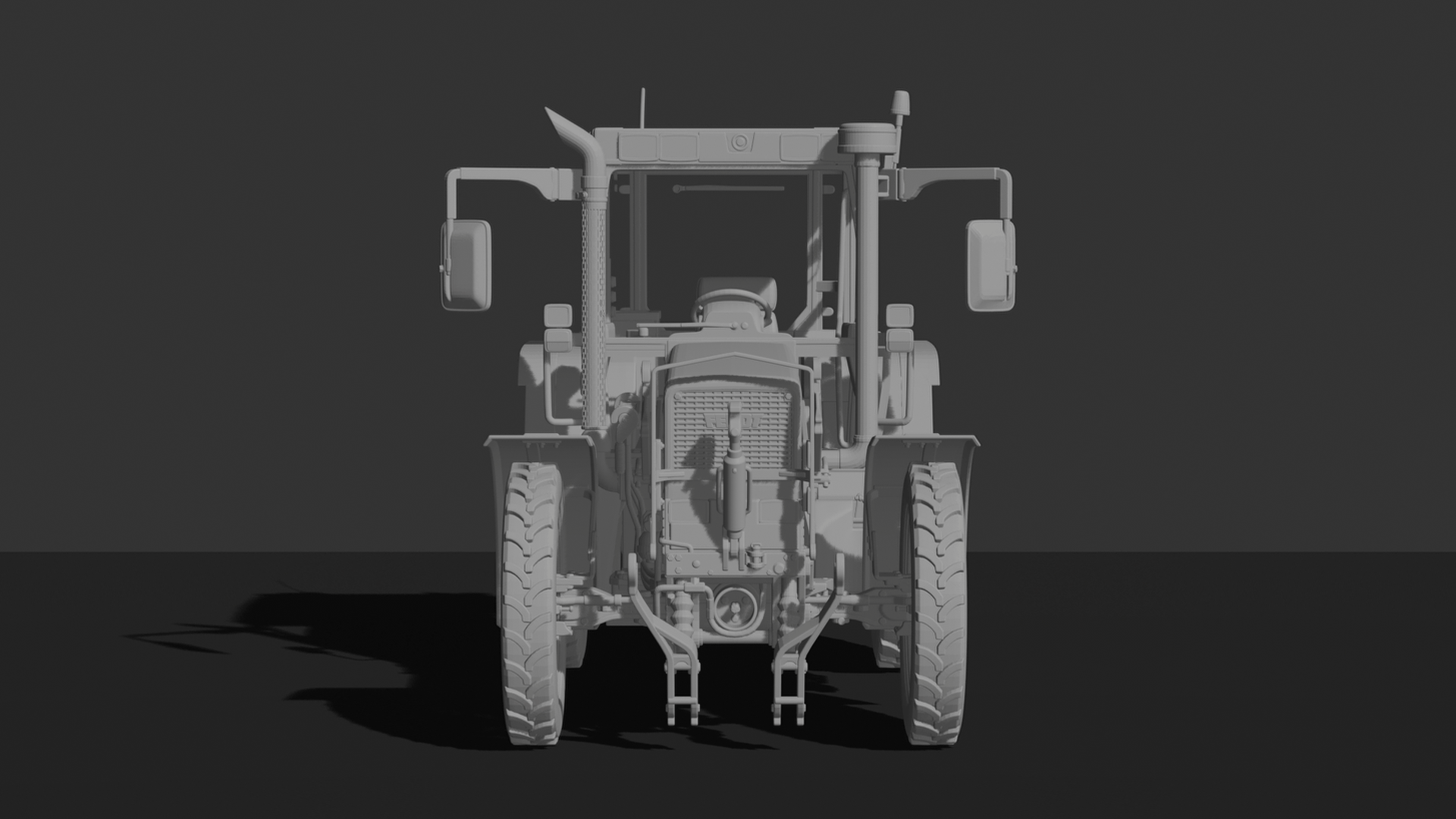 Fendt Favorit 511C Turboshift Tractor STL 3D Print Model