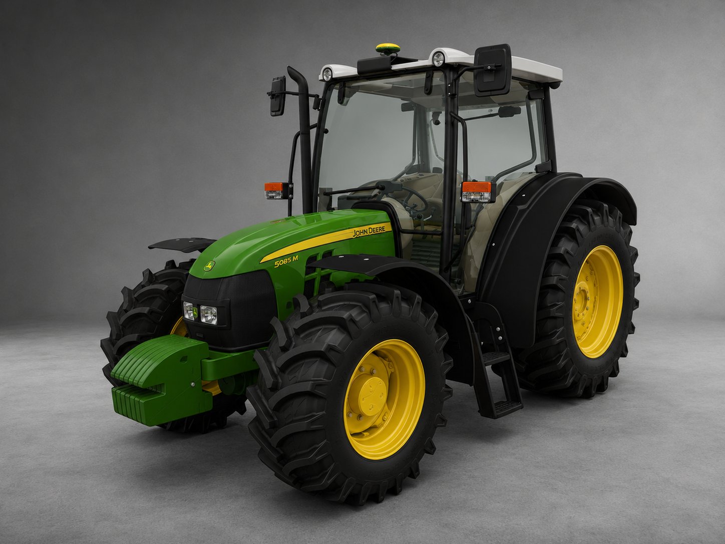 John Deere 5085M Tractor STL 3D Print Model