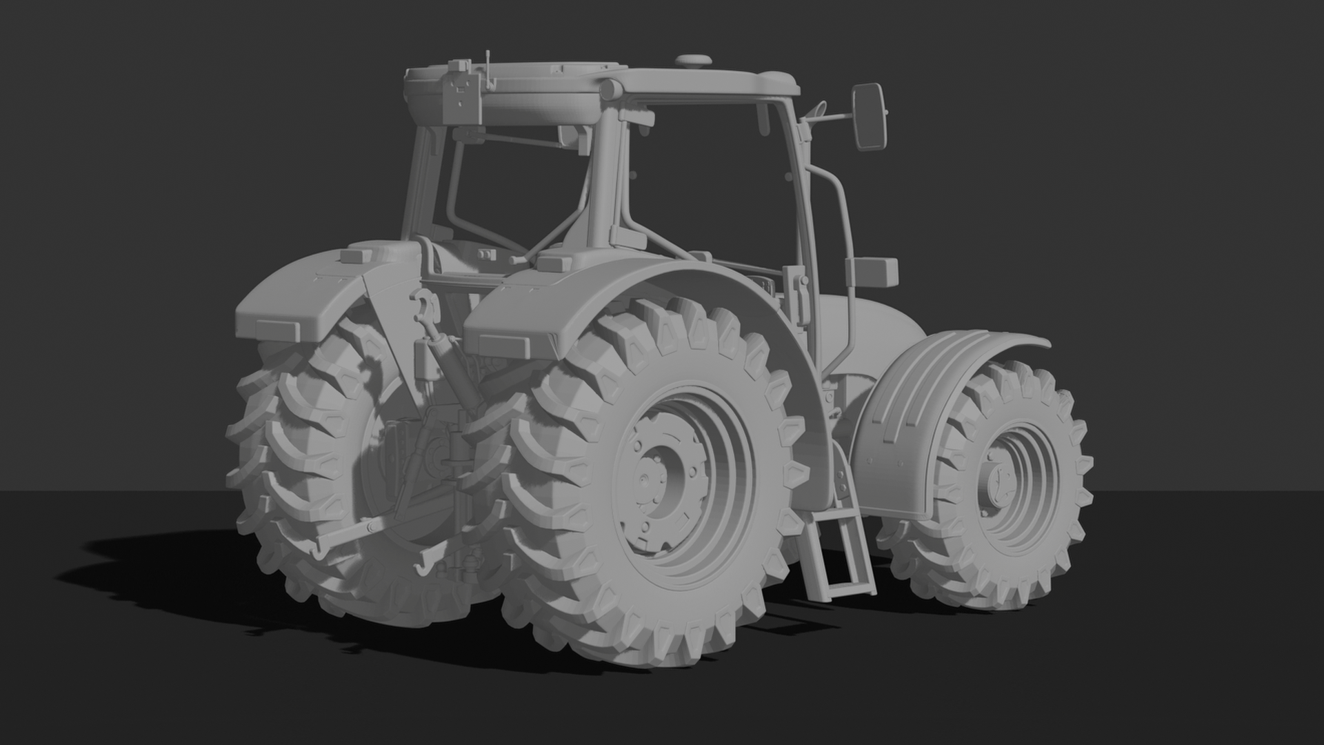 John Deere 5085M Tractor STL 3D Print Model