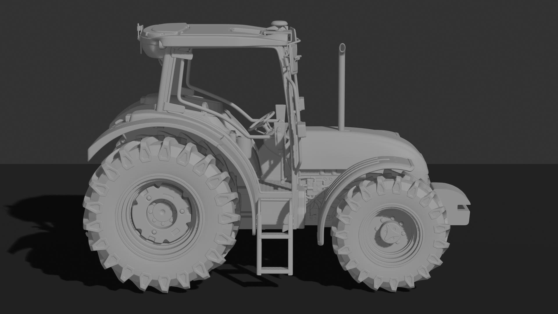 John Deere 5085M Tractor STL 3D Print Model