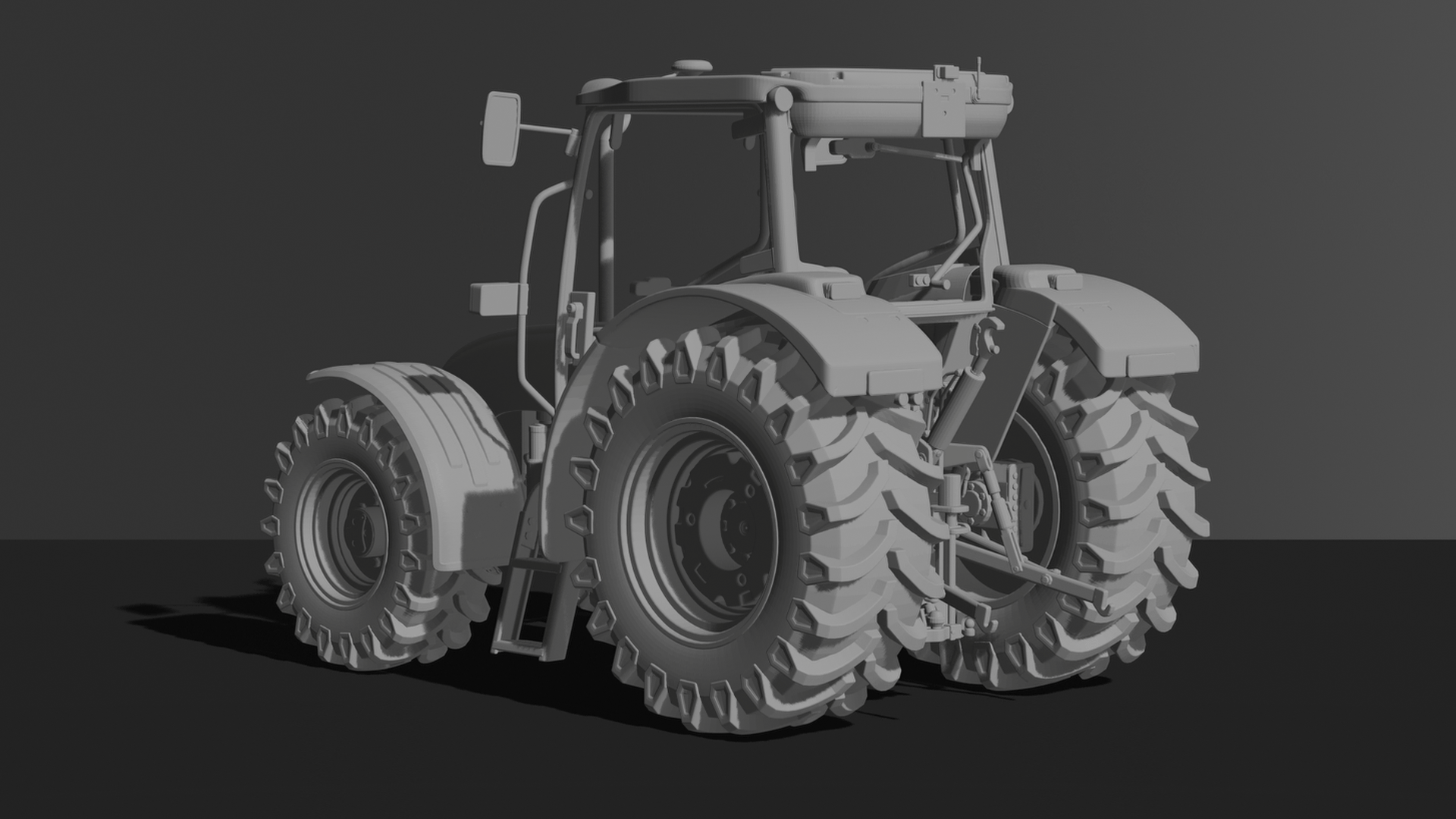 John Deere 5085M Tractor STL 3D Print Model