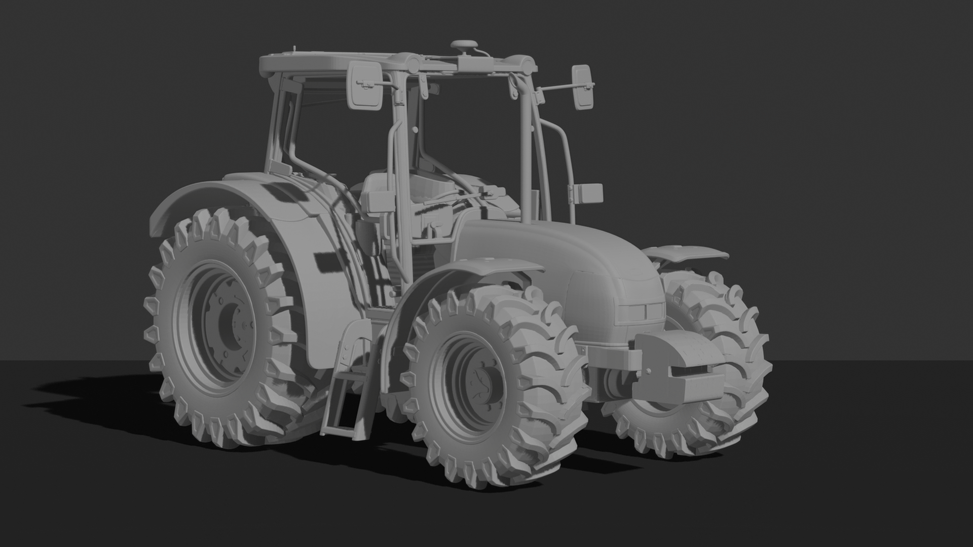 John Deere 5085M Tractor STL 3D Print Model