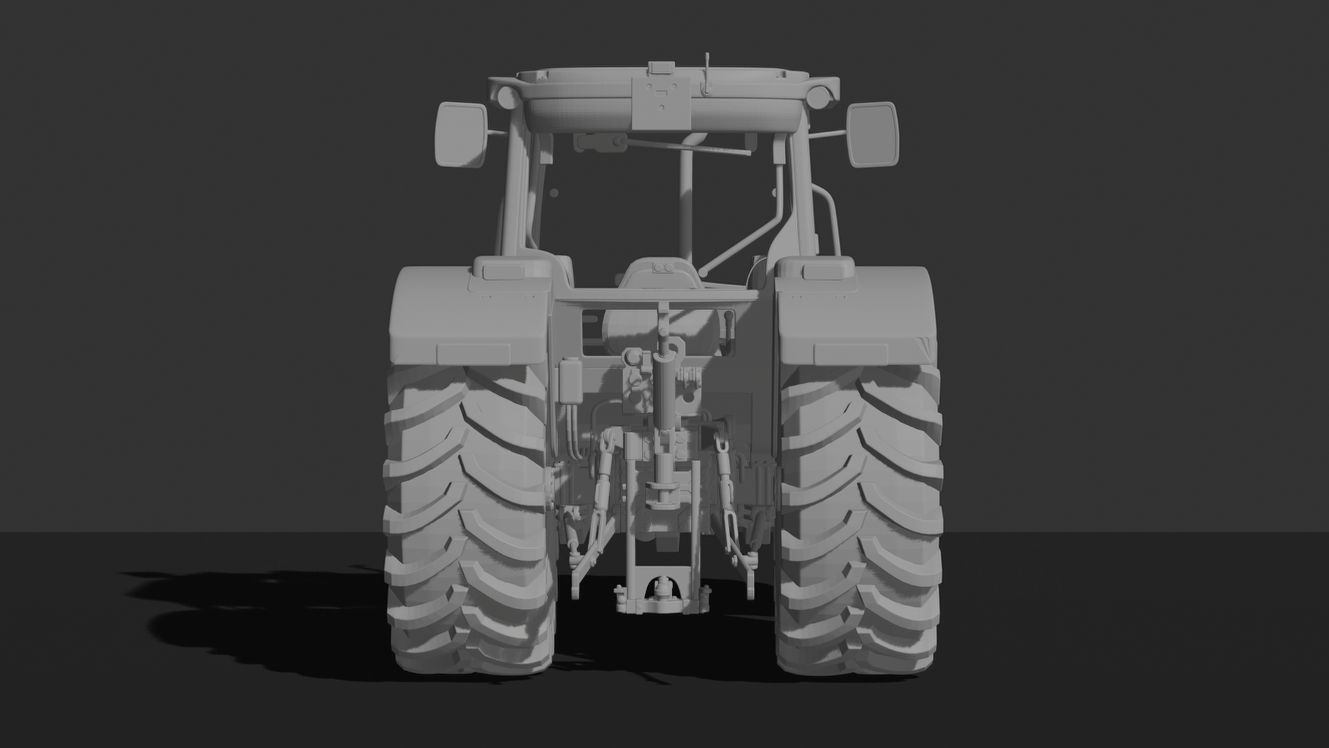 John Deere 5085M Tractor STL 3D Print Model