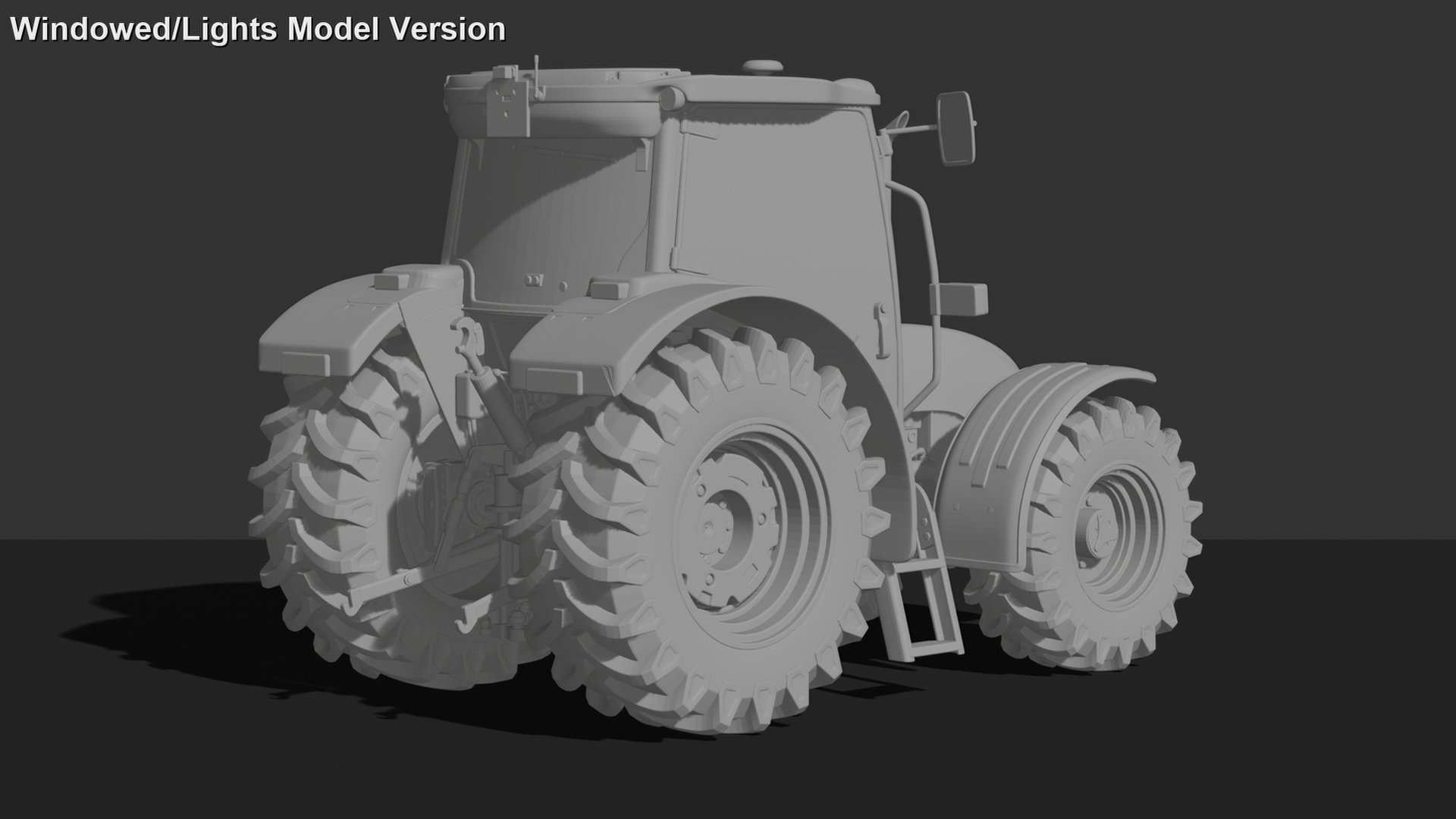 John Deere 5085M Tractor STL 3D Print Model