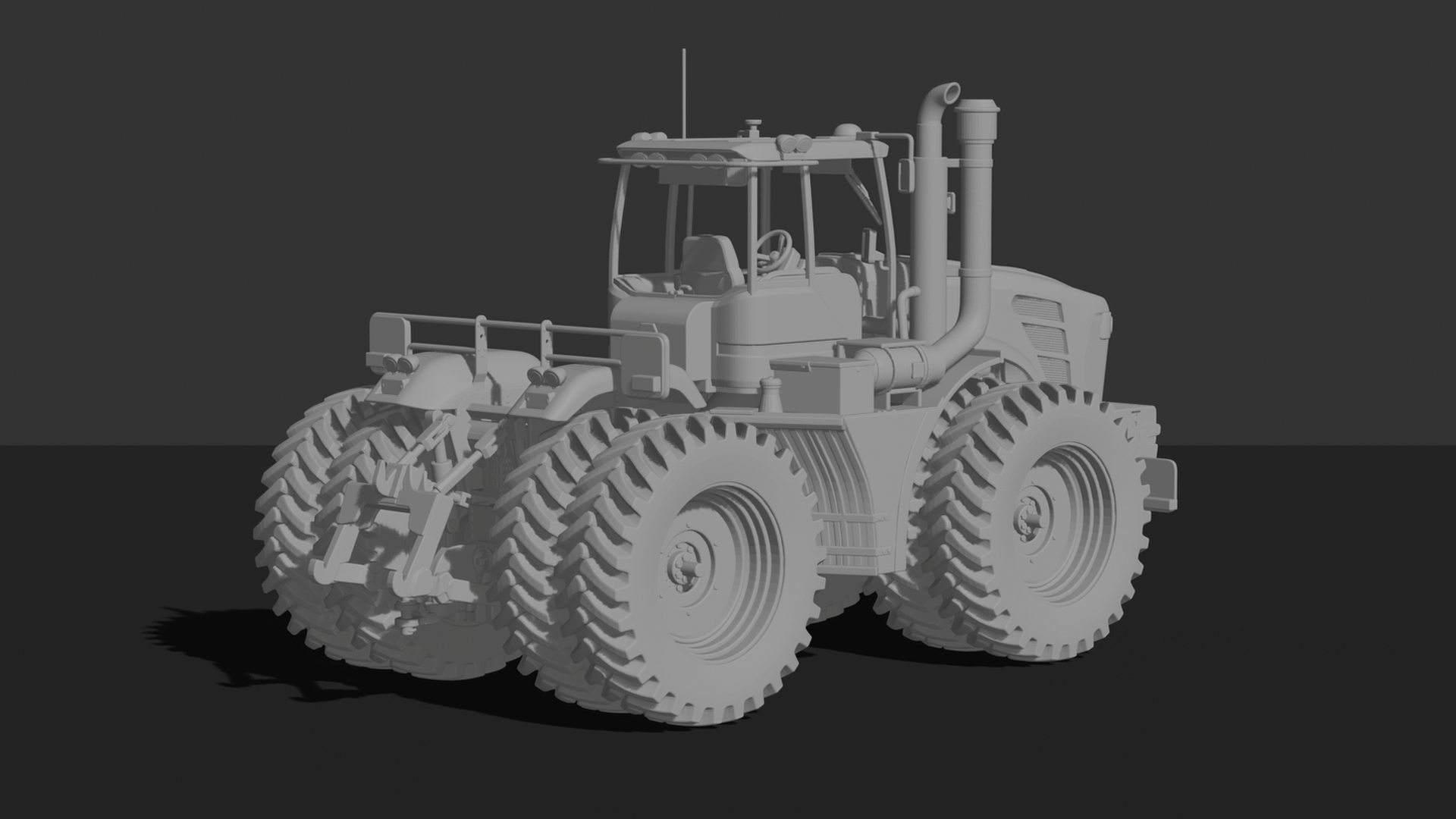 John Deere 9R Series Tractor STL 3D Print Model