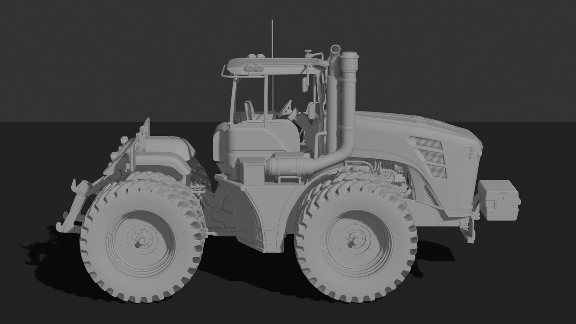 John Deere 9R Series Tractor STL 3D Print Model