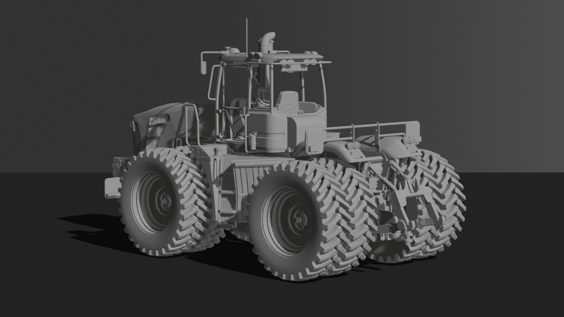 John Deere 9R Series Tractor STL 3D Print Model