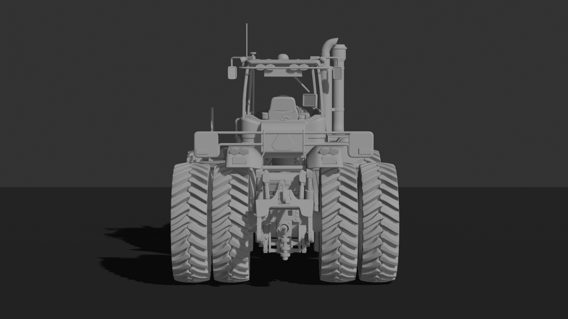 John Deere 9R Series Tractor STL 3D Print Model