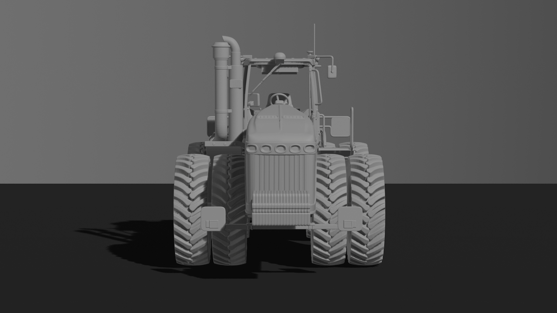 John Deere 9R Series Tractor STL 3D Print Model