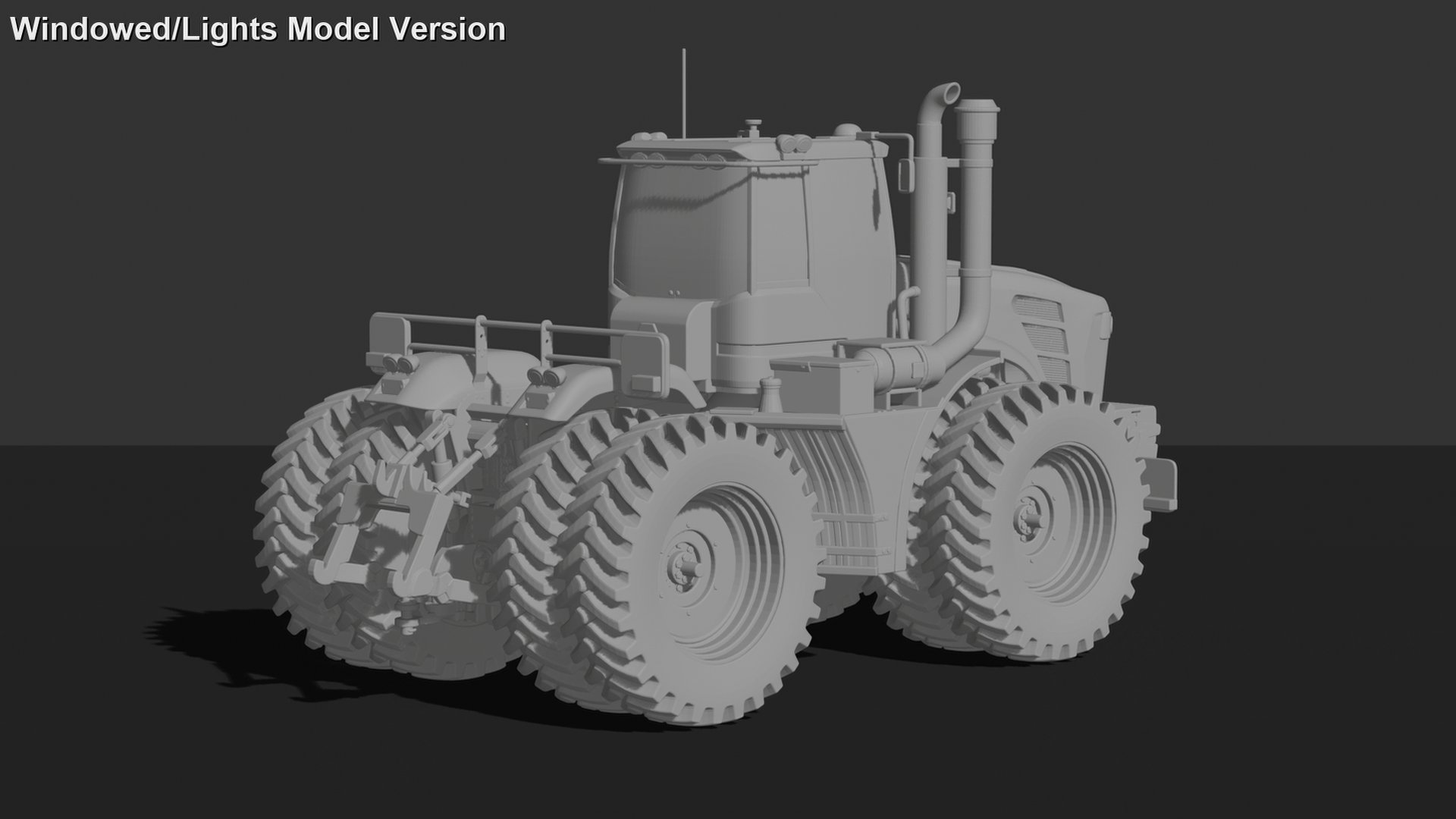 John Deere 9R Series Tractor STL 3D Print Model