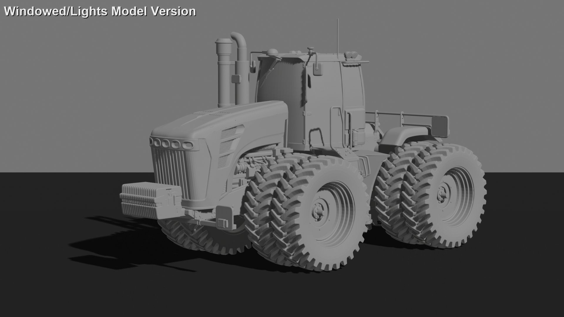John Deere 9R Series Tractor STL 3D Print Model