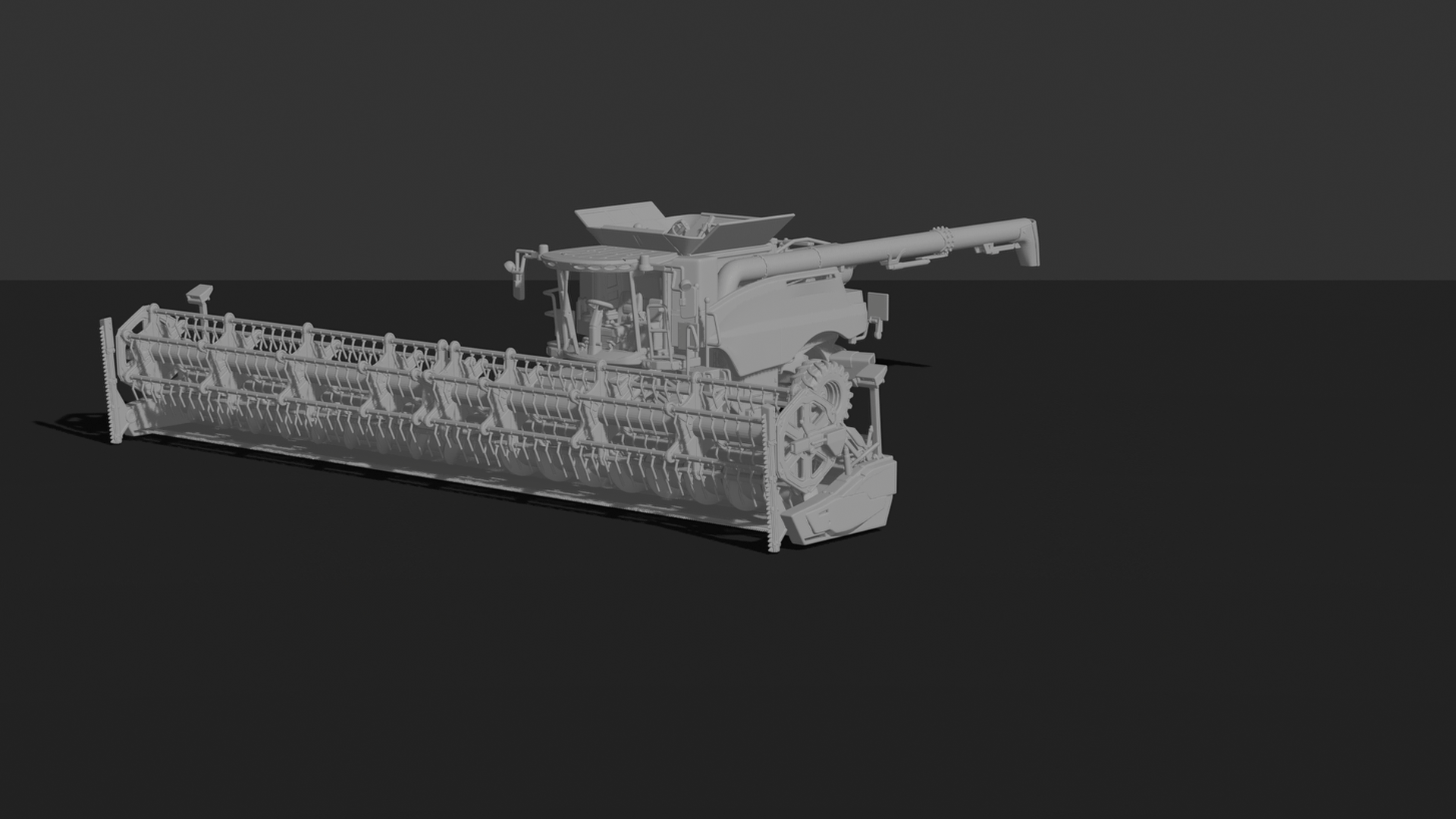 John Deere S780i Combine Harvester STL 3D Print Model