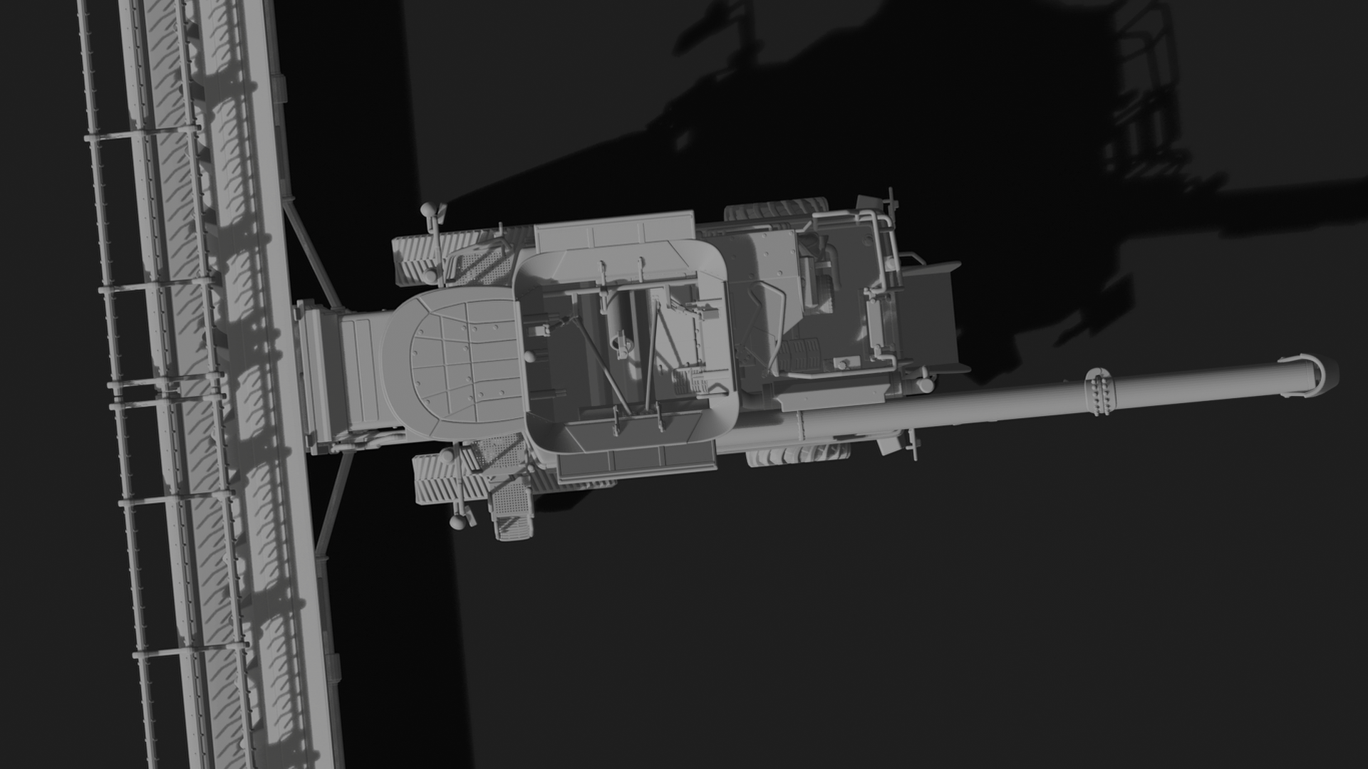 John Deere S780i Combine Harvester STL 3D Print Model
