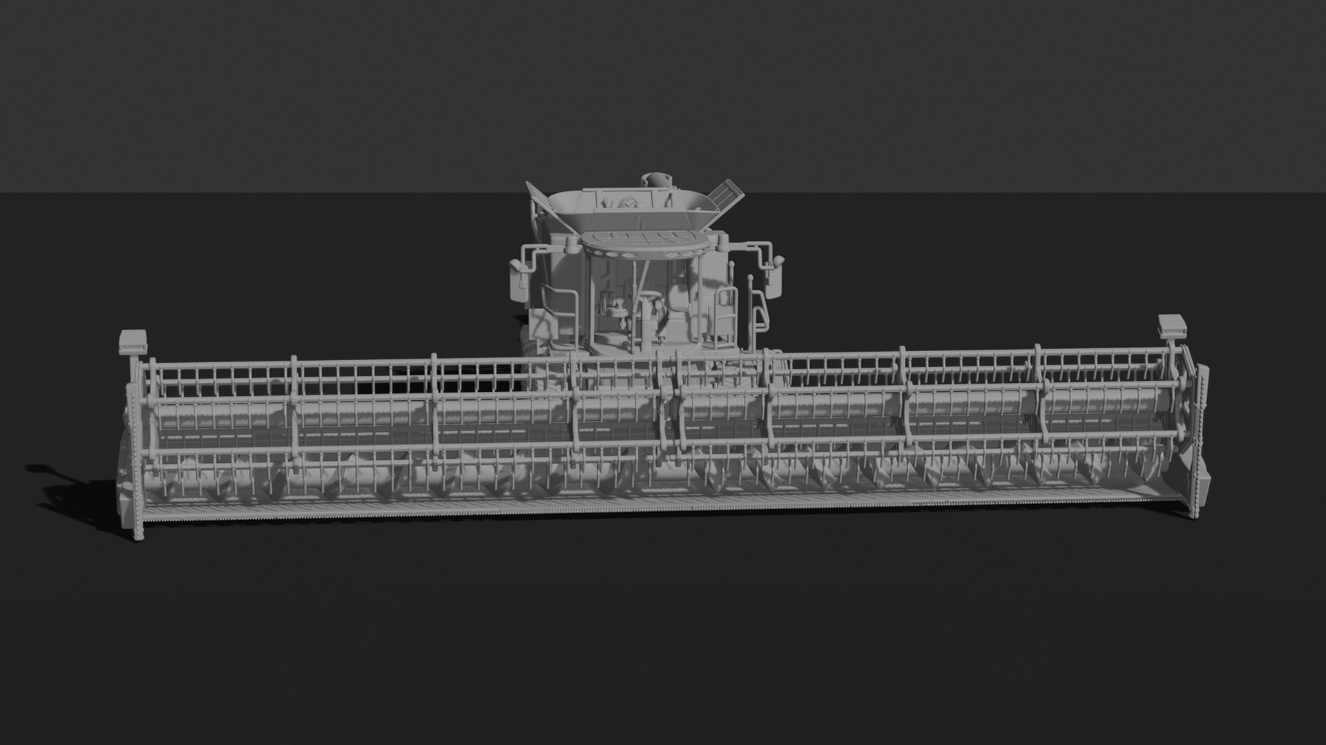 John Deere S780i Combine Harvester STL 3D Print Model