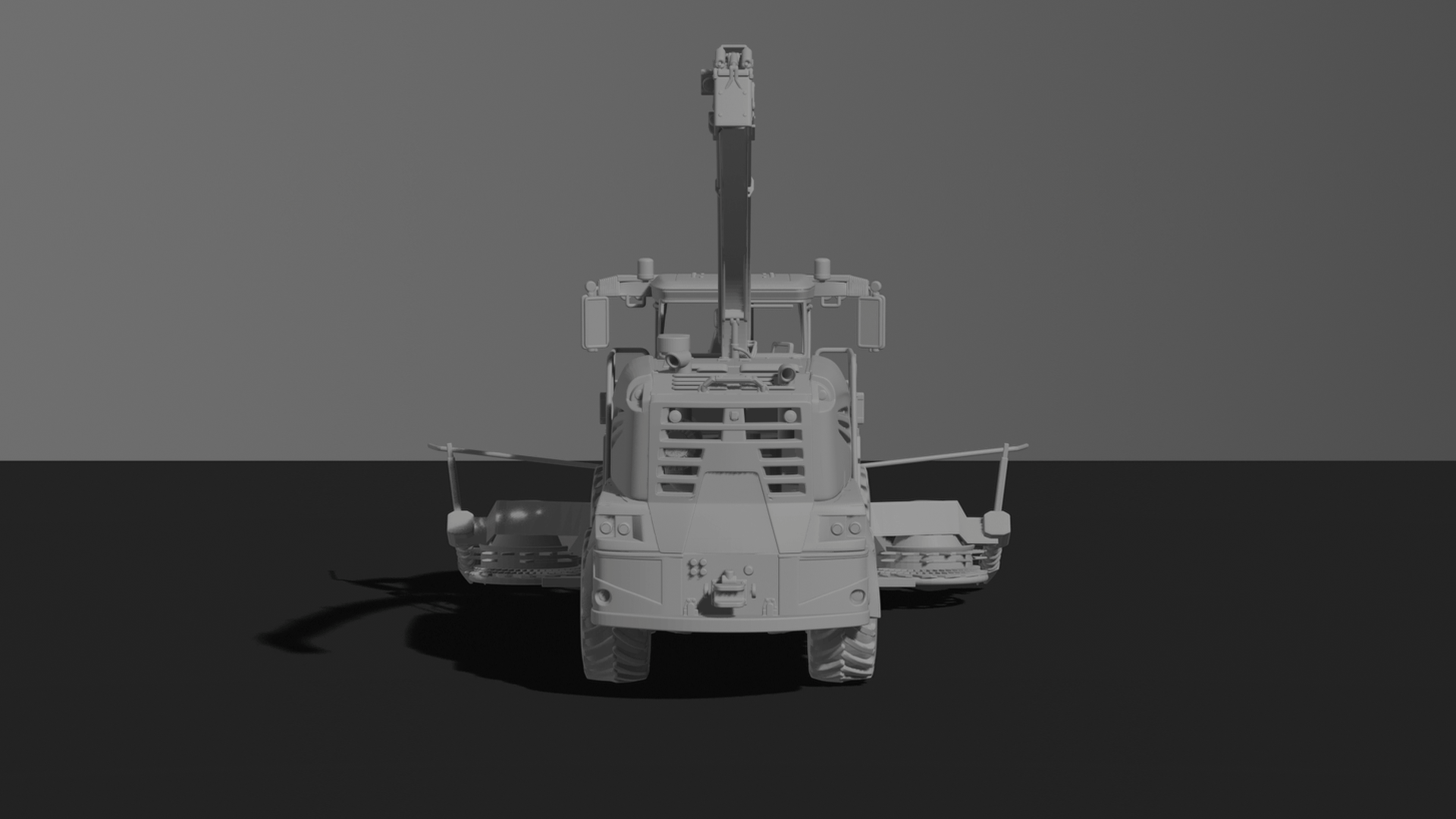 John Deere 8800i Forage Harvester STL 3D Print Model
