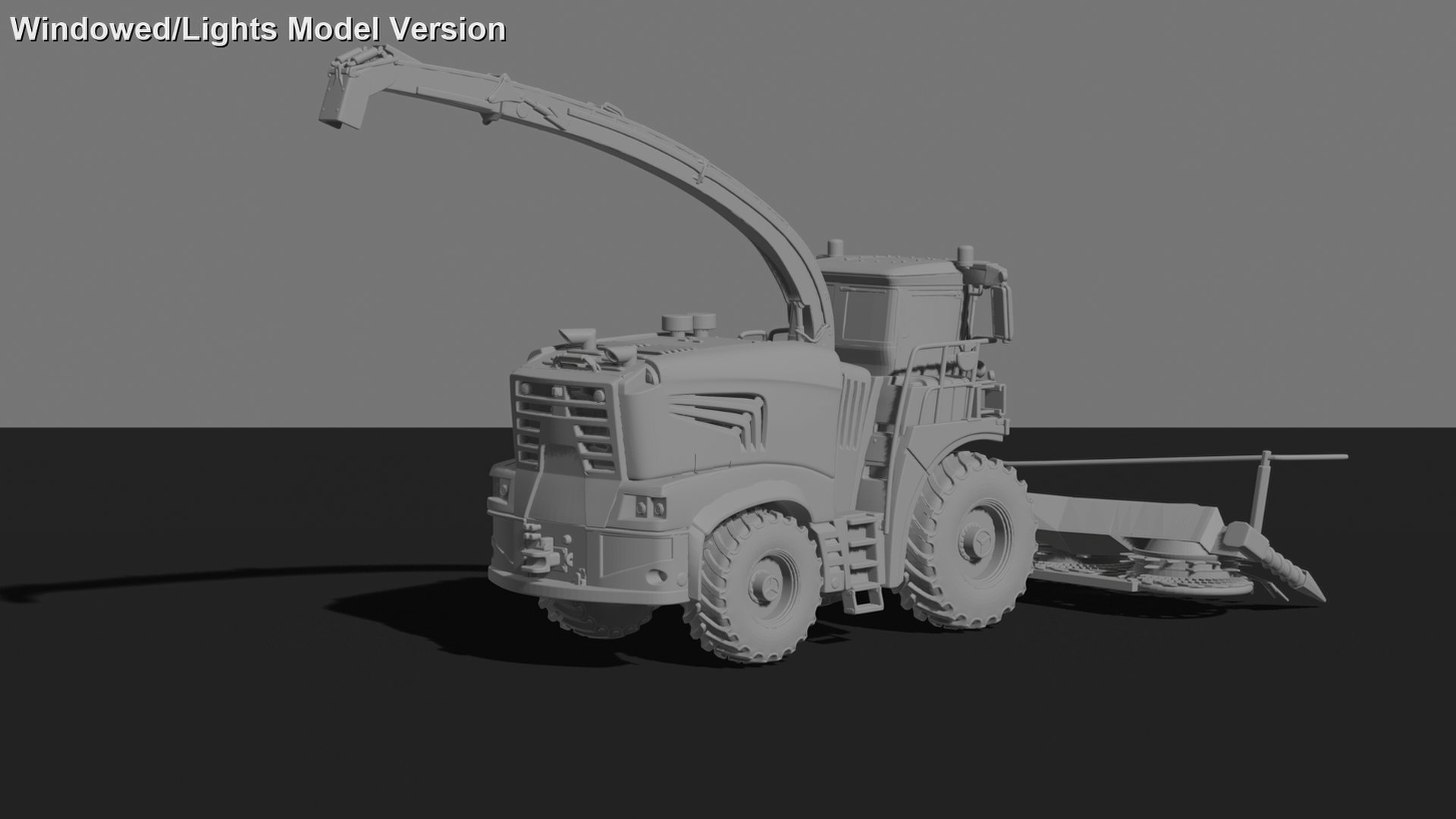 John Deere 8800i Forage Harvester STL 3D Print Model