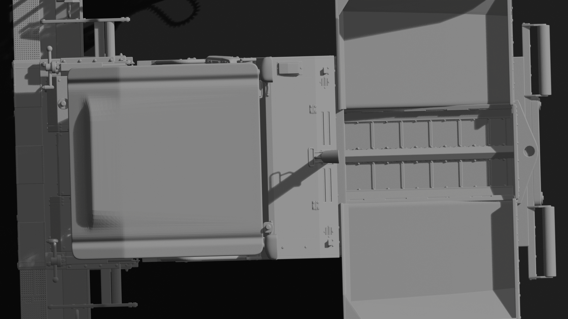 Volvo P7000 Asphalt Paver STL 3D Print Model