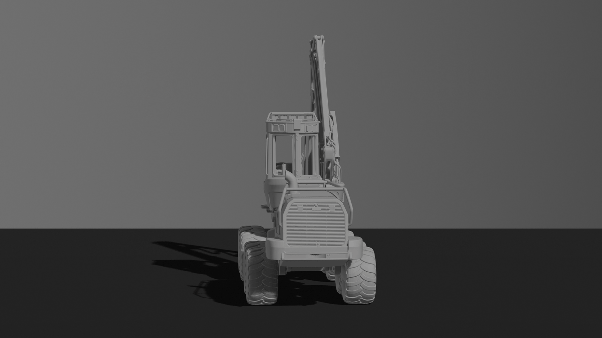 Ponsse Bear Forestry Harvester 8x8 STL 3D Print Model