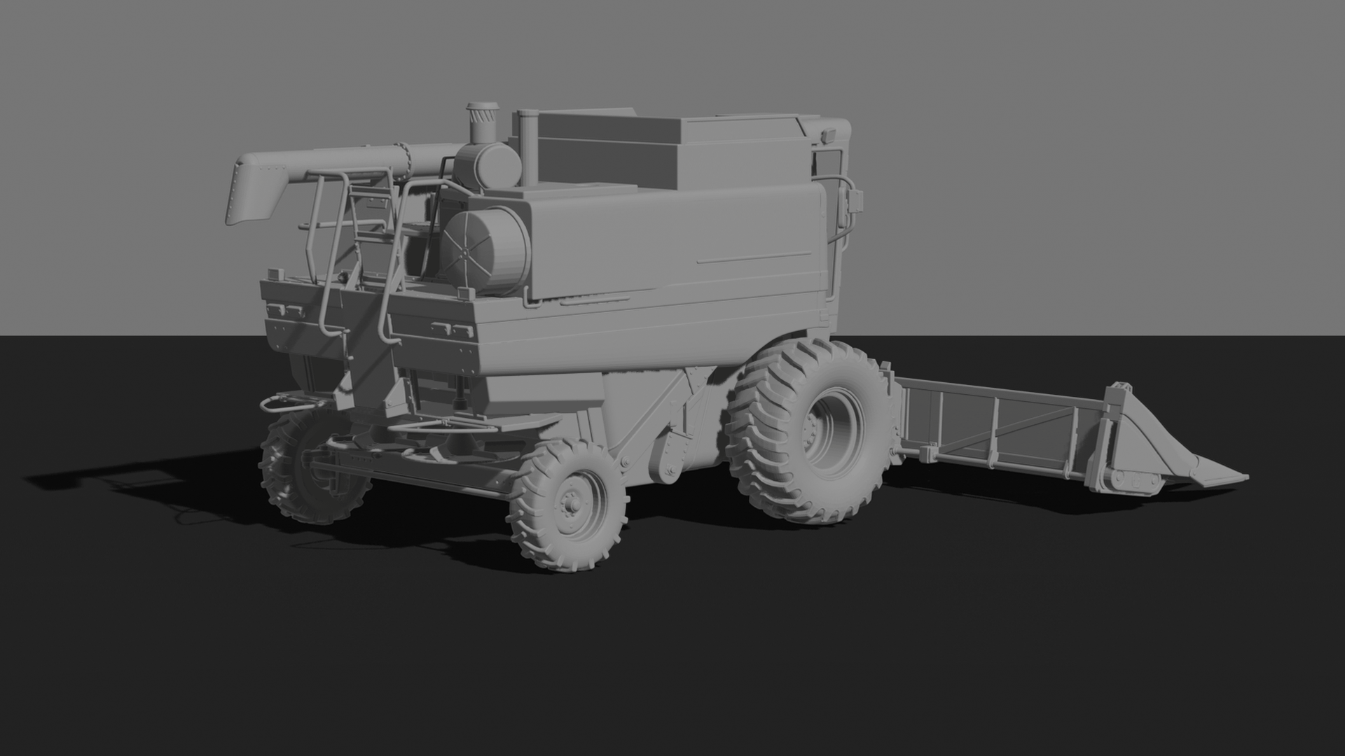 Rostselmash Torum 760 Combine Harvester STL 3D Print Model