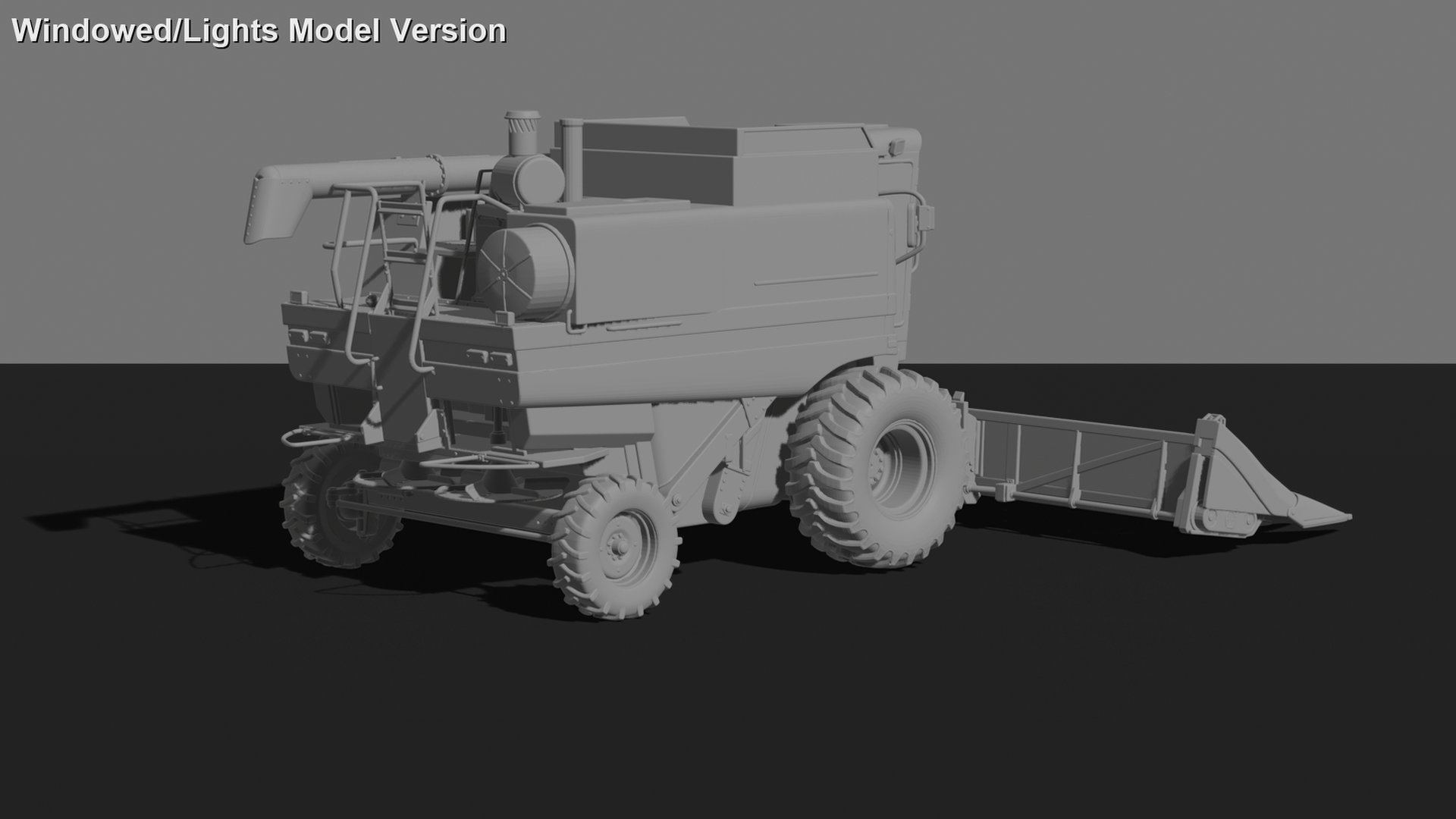 Rostselmash Torum 760 Combine Harvester STL 3D Print Model