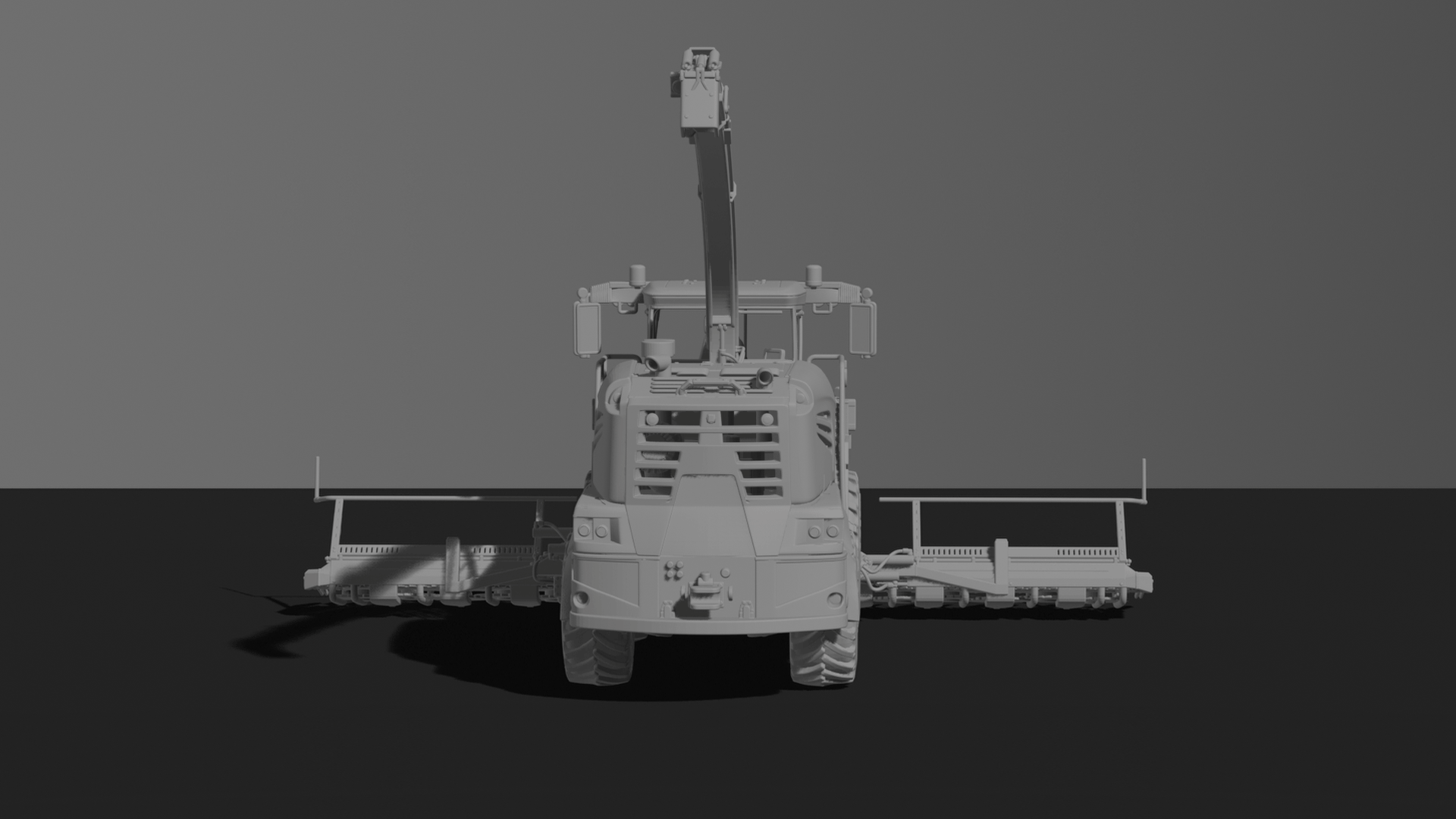 Krone Big X Forage Harvester STL 3D Print Model